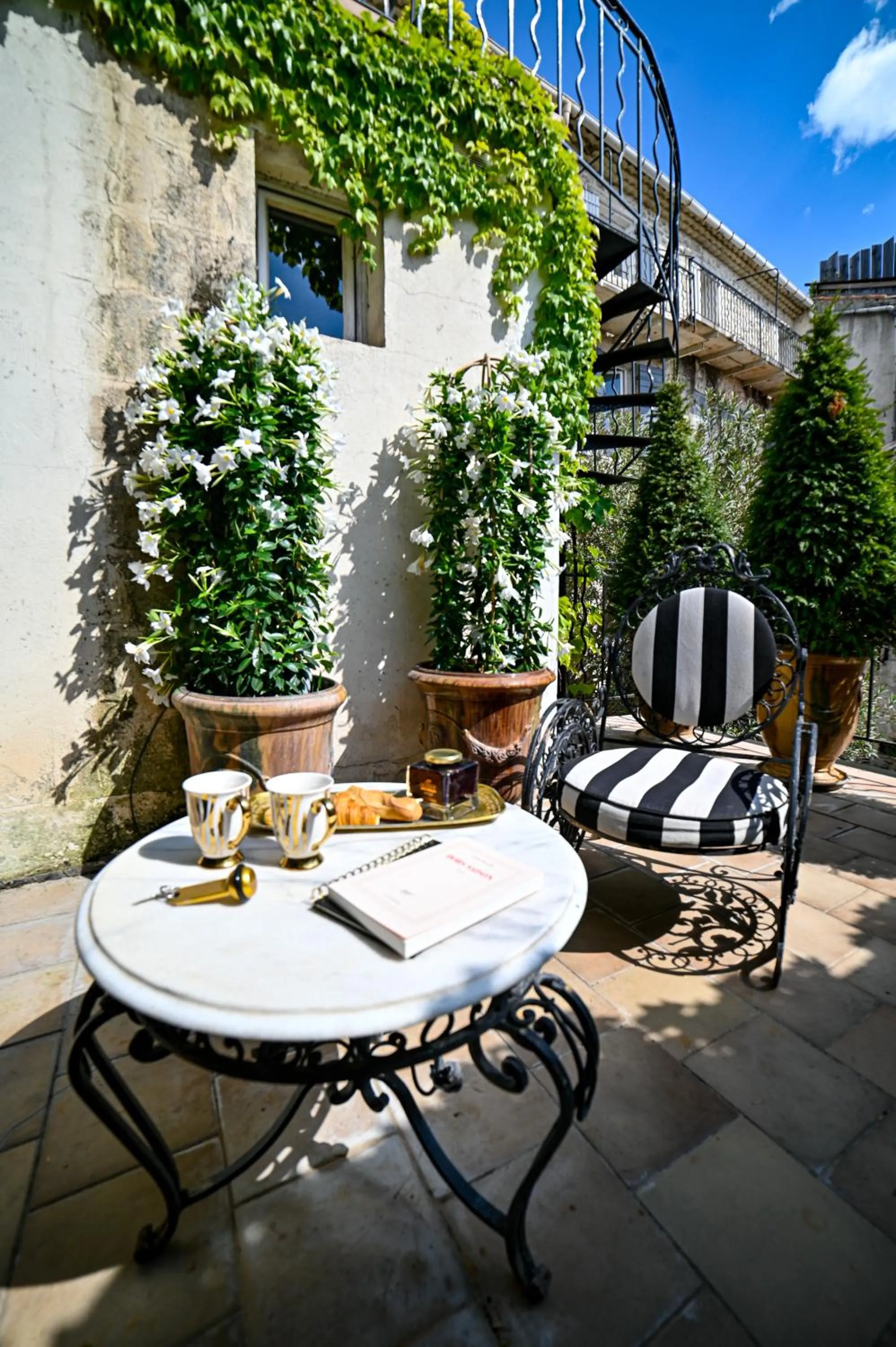 Balcony/Terrace in Hôtel Gounod
