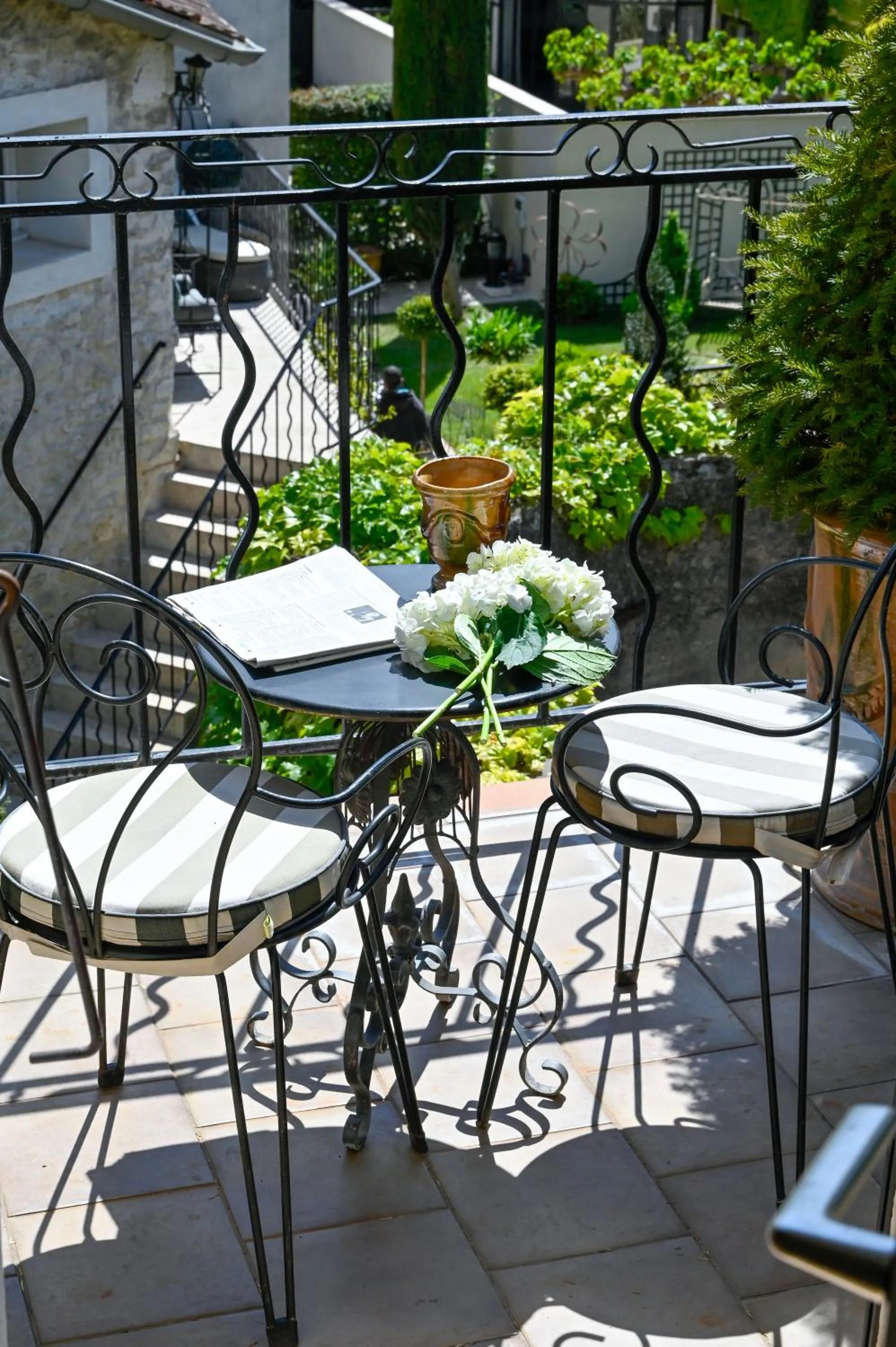 Balcony/Terrace in Hôtel Gounod