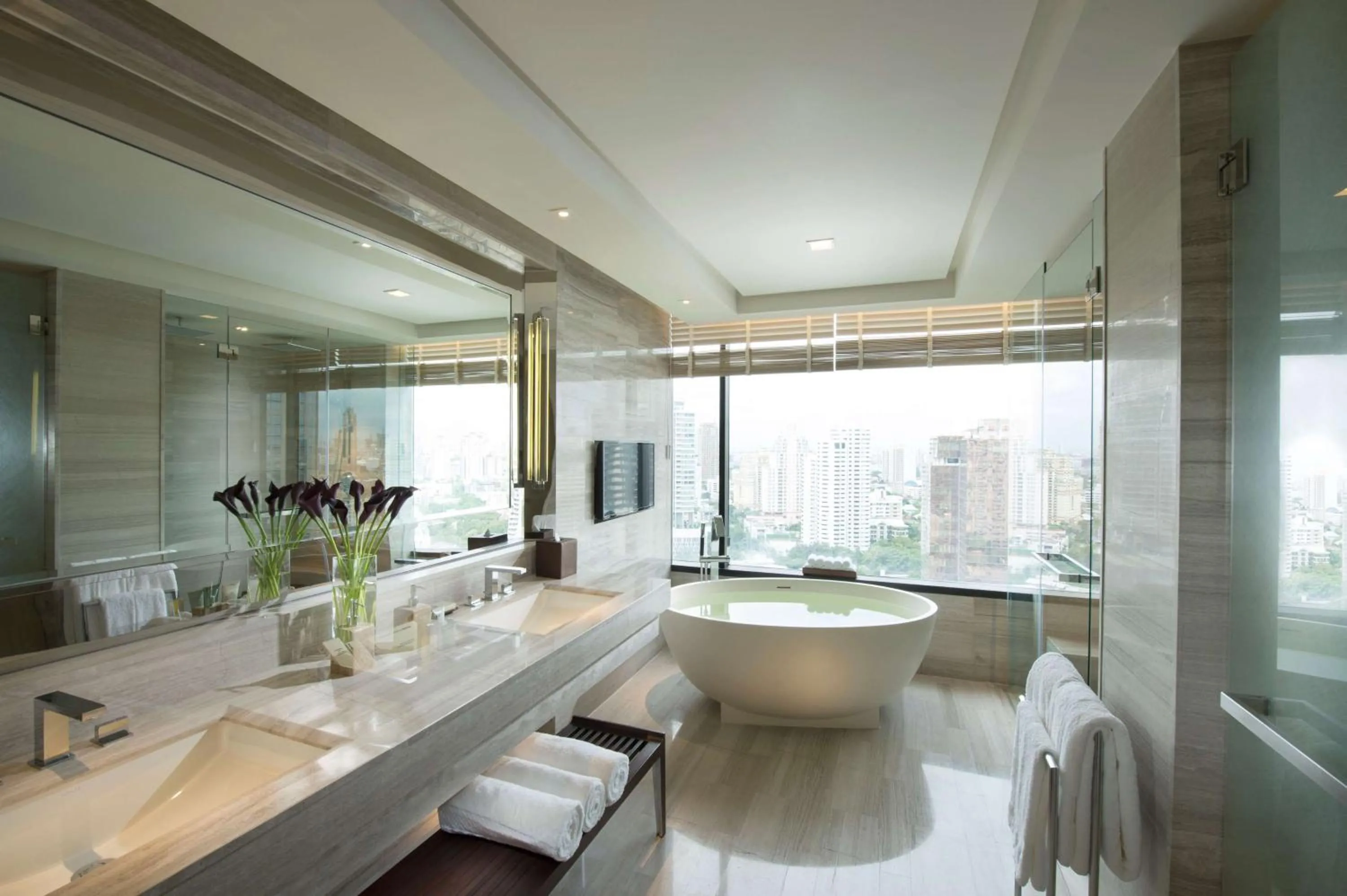 Bathroom in Hilton Sukhumvit Bangkok