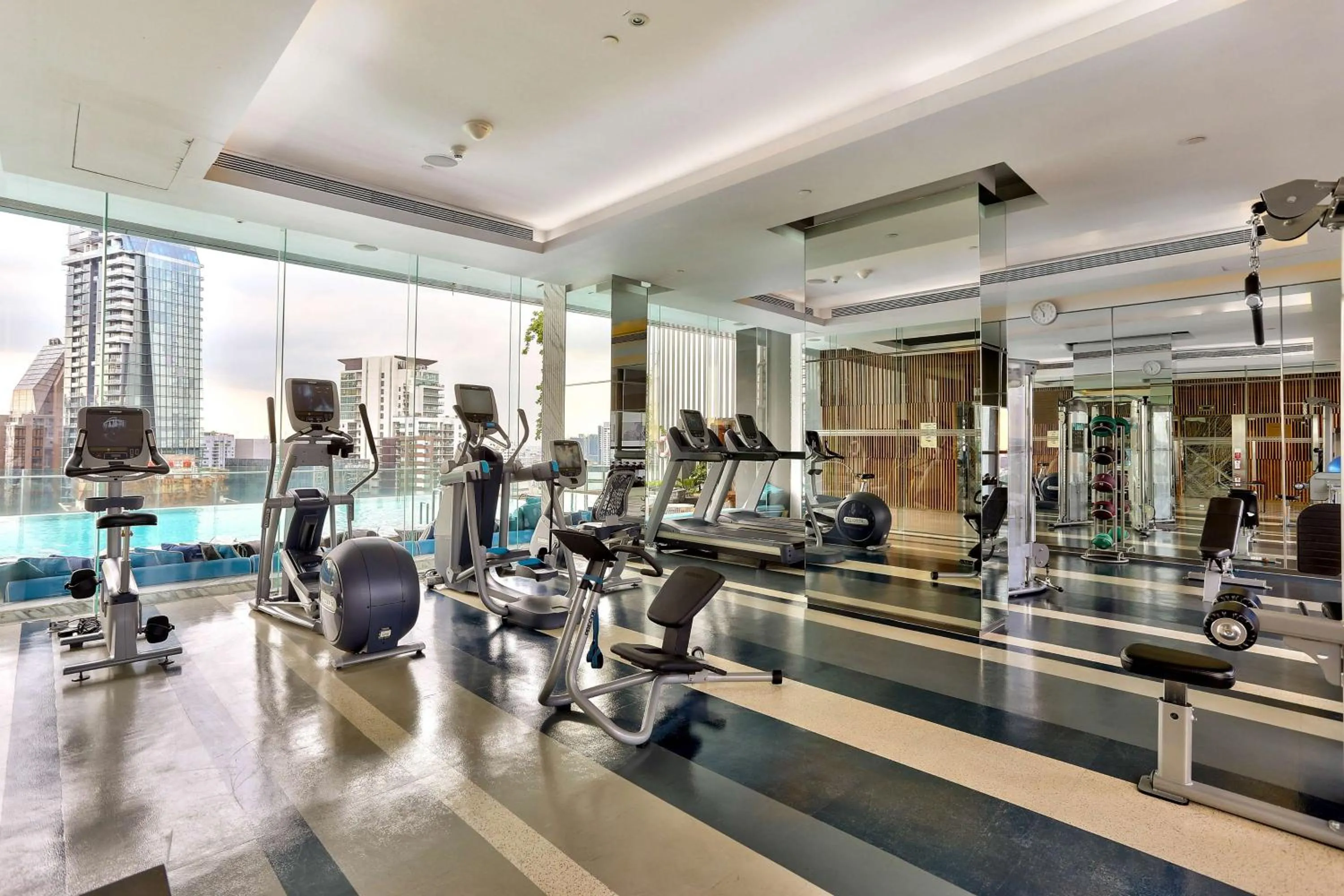 Fitness centre/facilities in Hilton Sukhumvit Bangkok