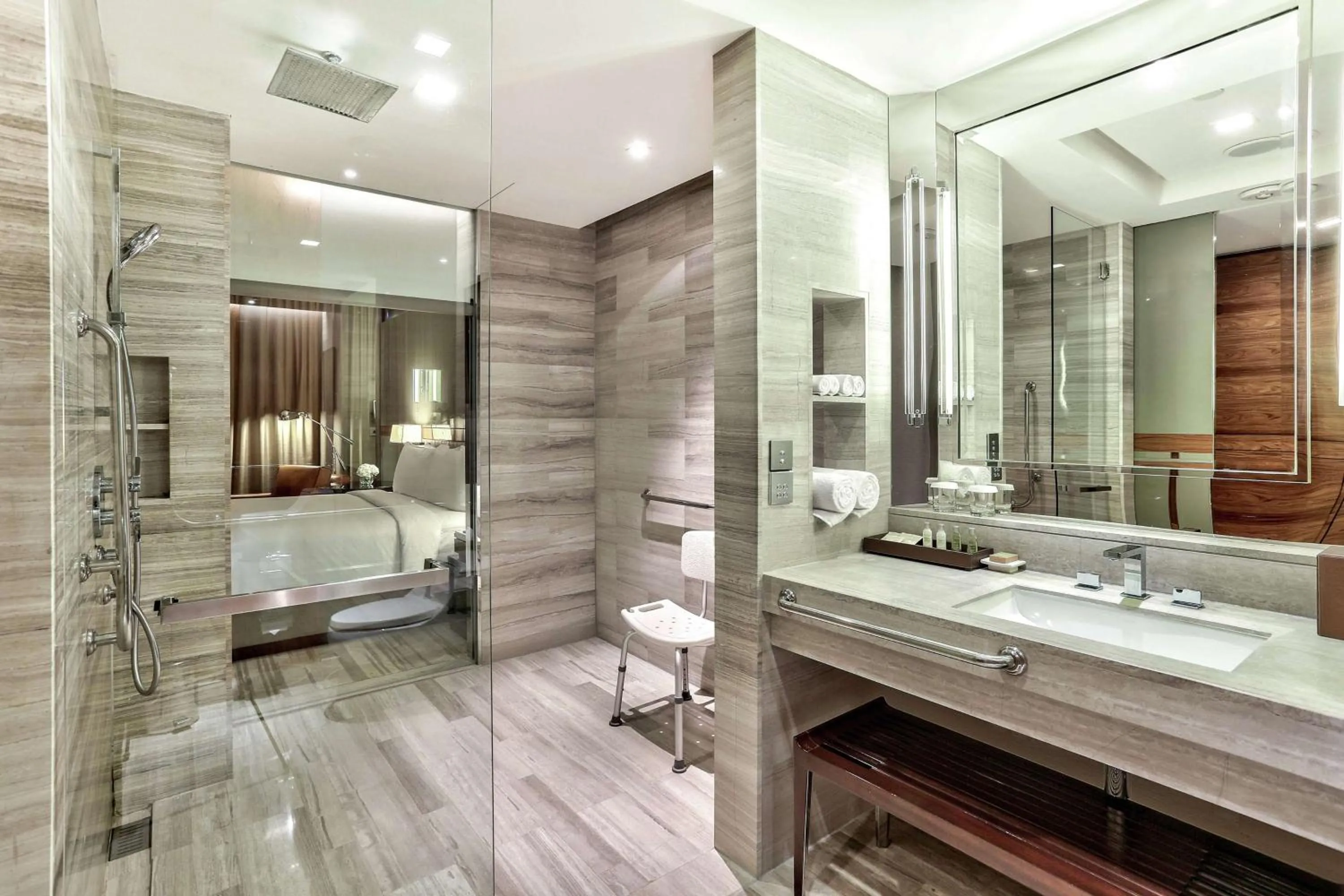 Bathroom in Hilton Sukhumvit Bangkok