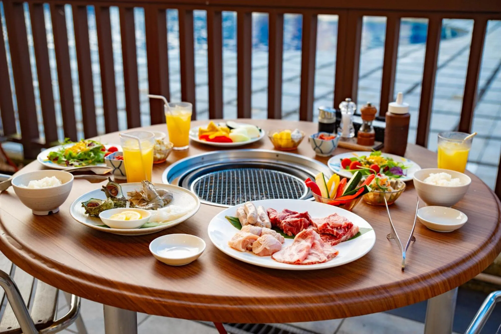 Food in Kanucha Bay Hotel & Villas