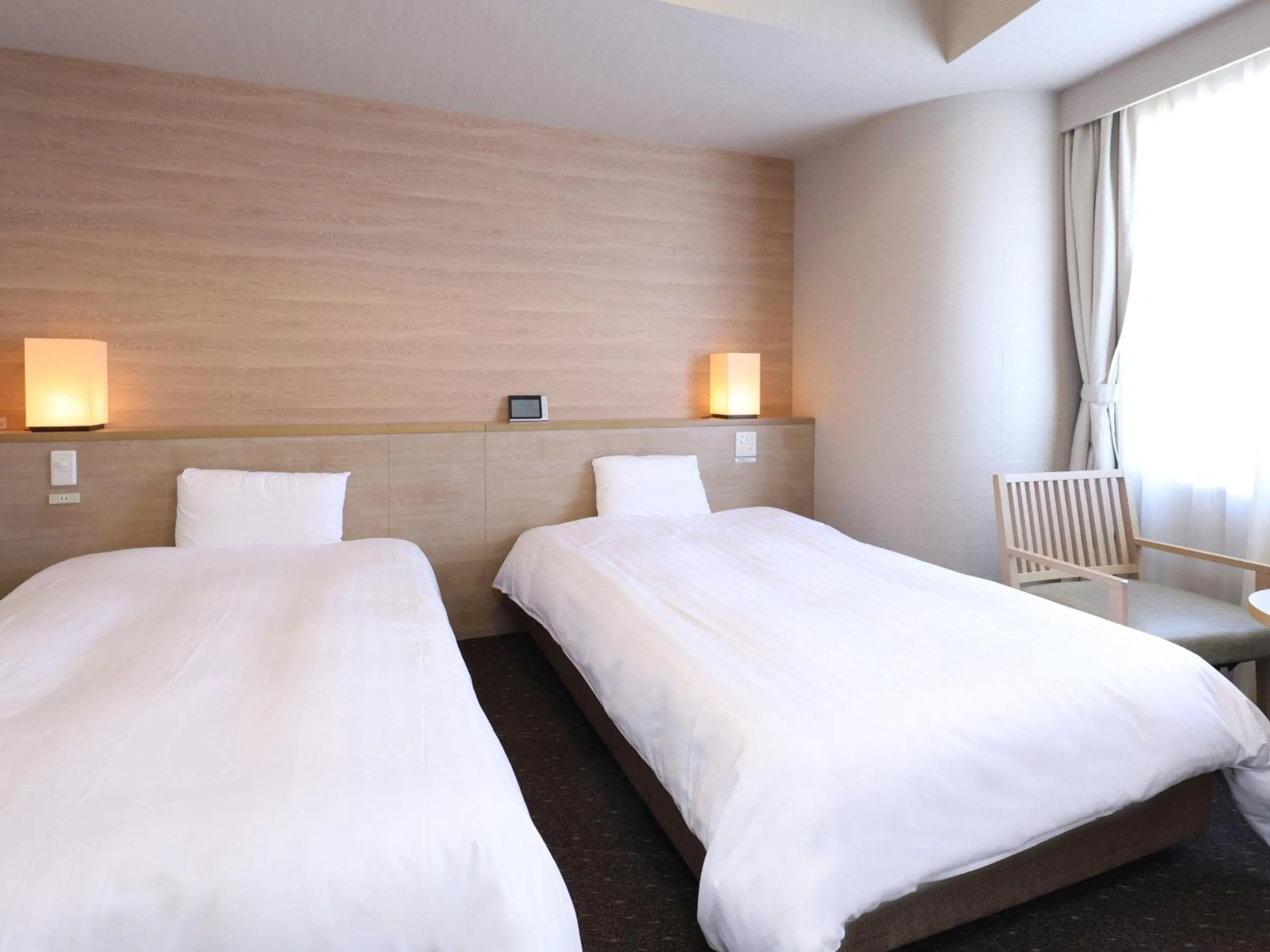 Bed in Dormy Inn Gifu Ekimae