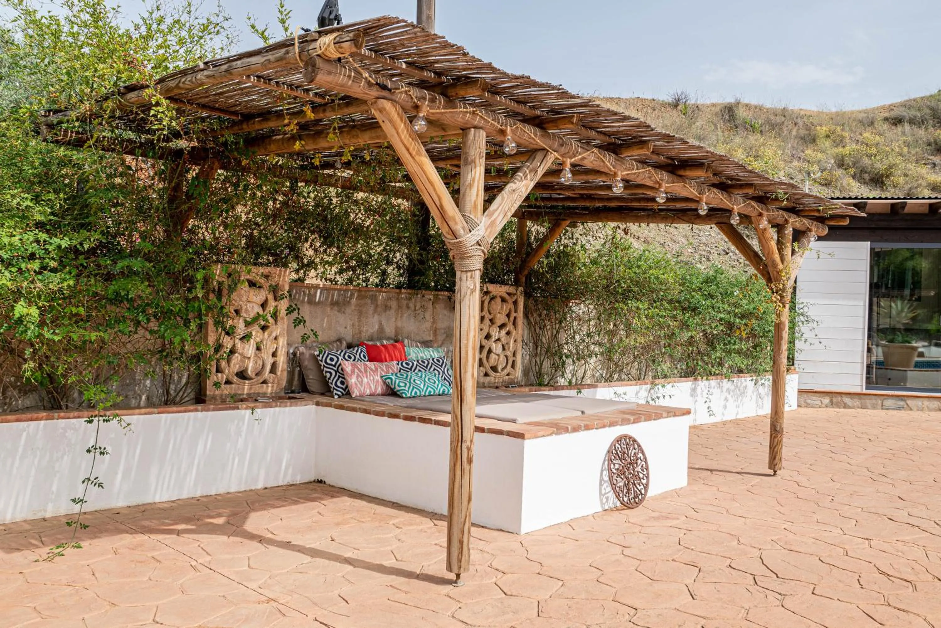 Decorative detail in Finca Las Hierbas B&B