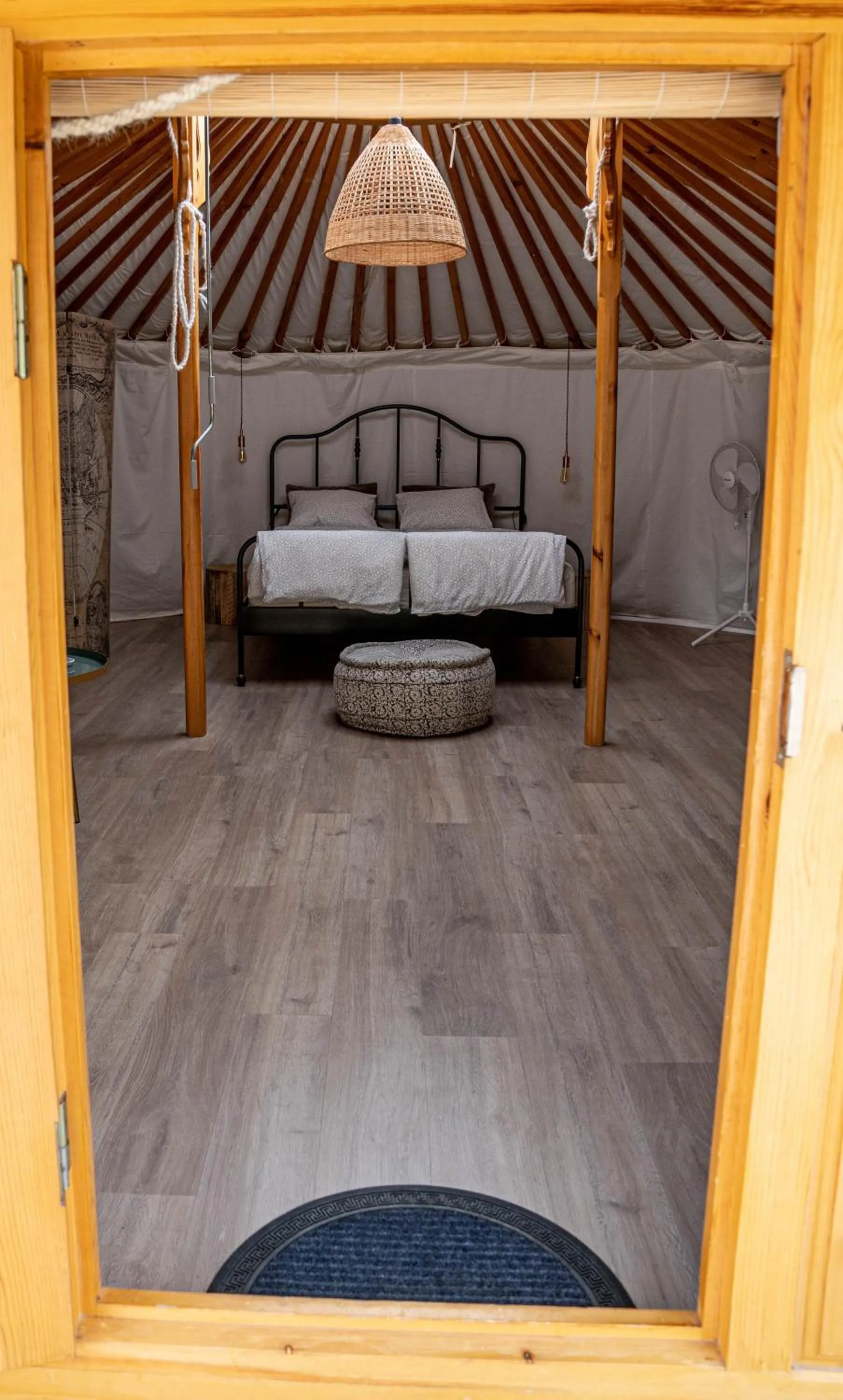 Bed in Finca Las Hierbas B&B