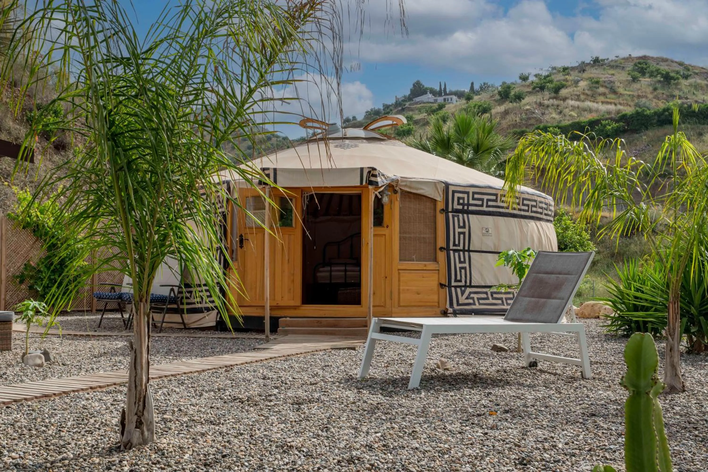 Garden in Finca Las Hierbas B&B