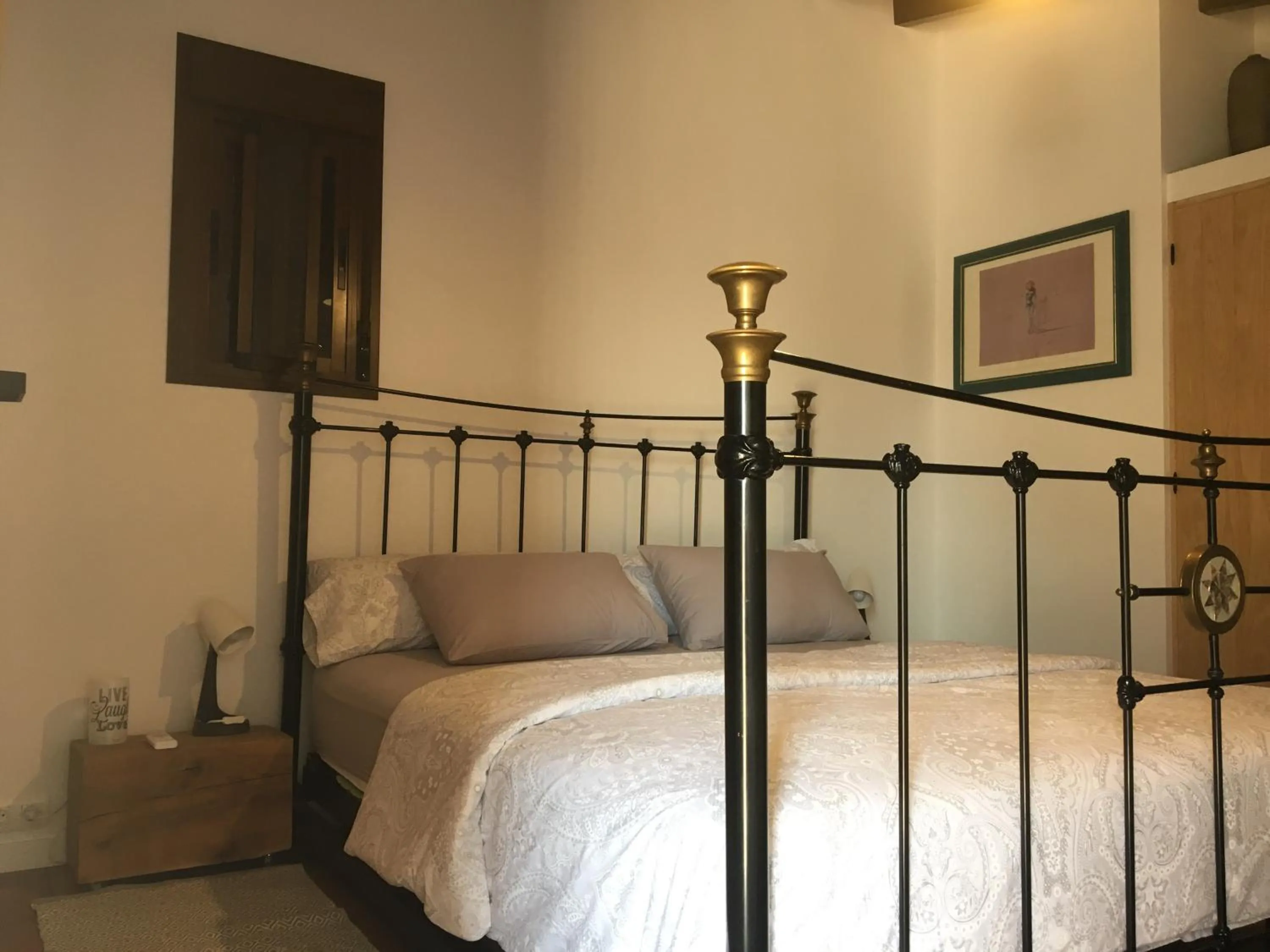 Bed in Finca Las Hierbas B&B