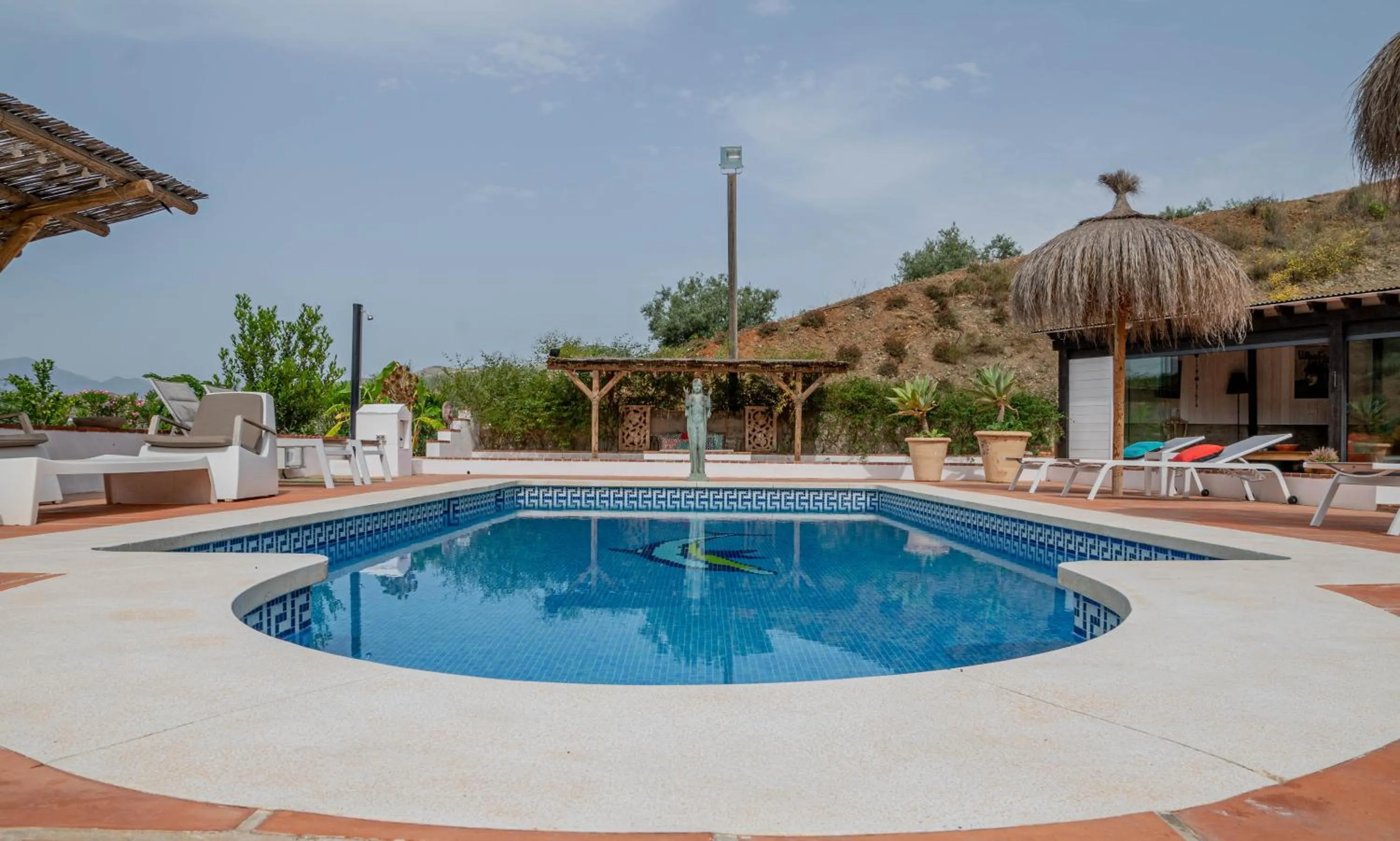 Swimming pool in Finca Las Hierbas B&B