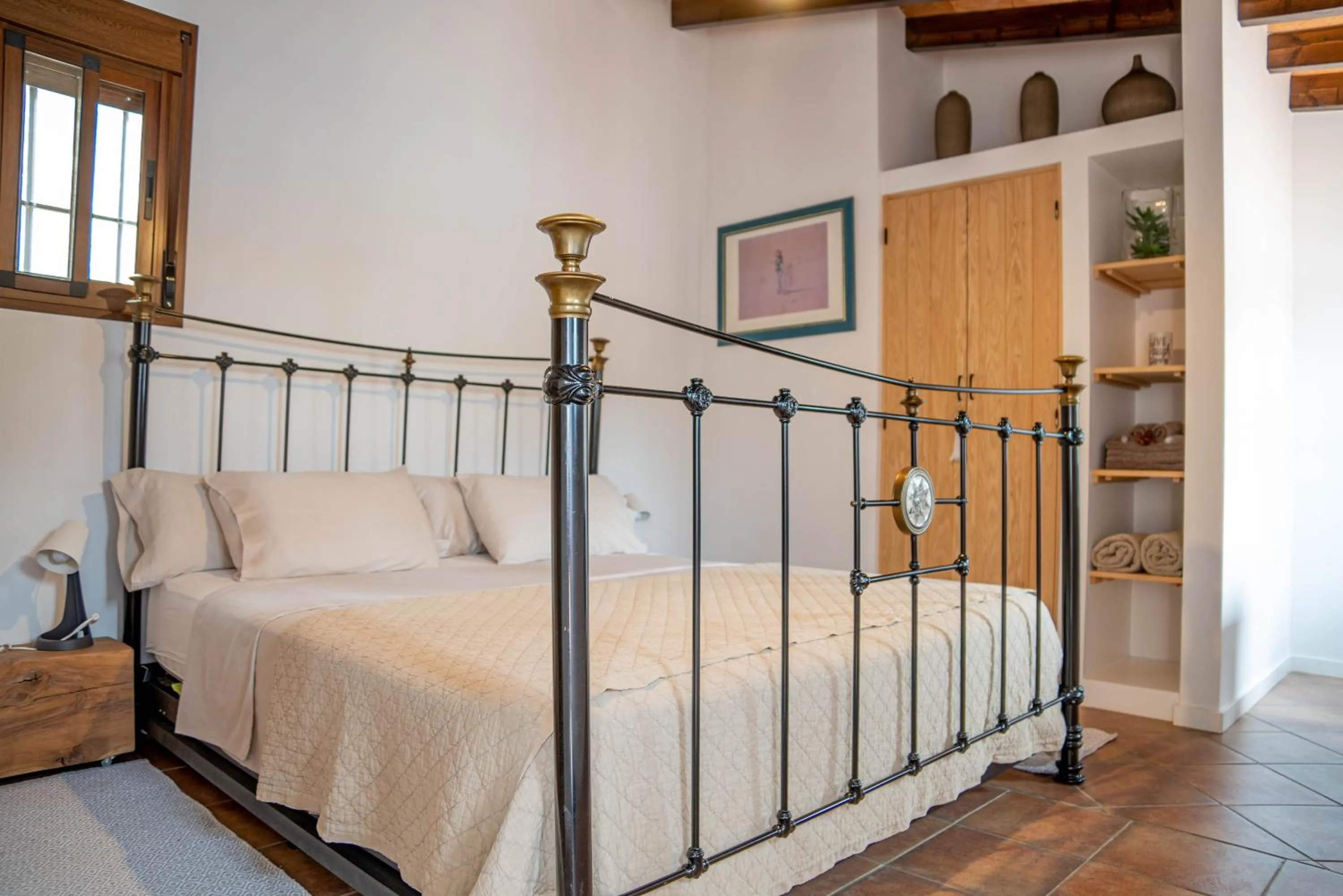 Bedroom, Bed in Finca Las Hierbas B&B