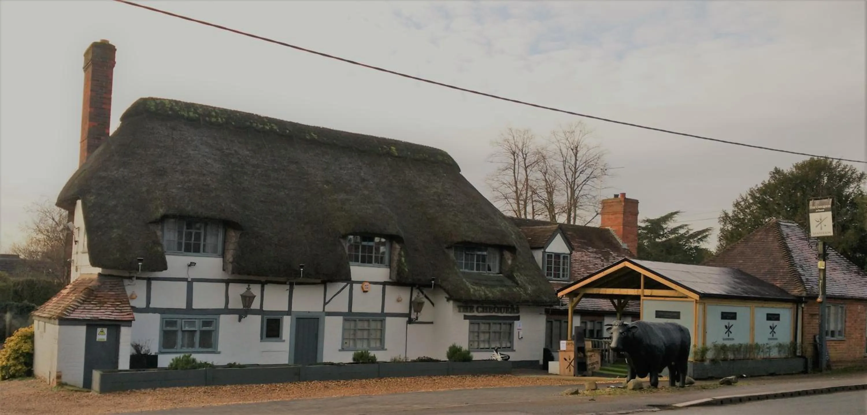 Restaurant/places to eat in The Chequers at Burcot