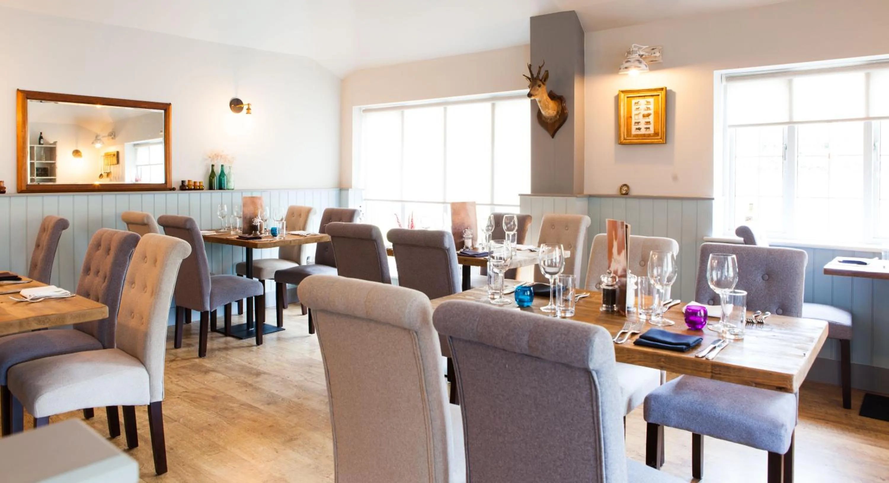 Restaurant/places to eat in The Chequers at Burcot