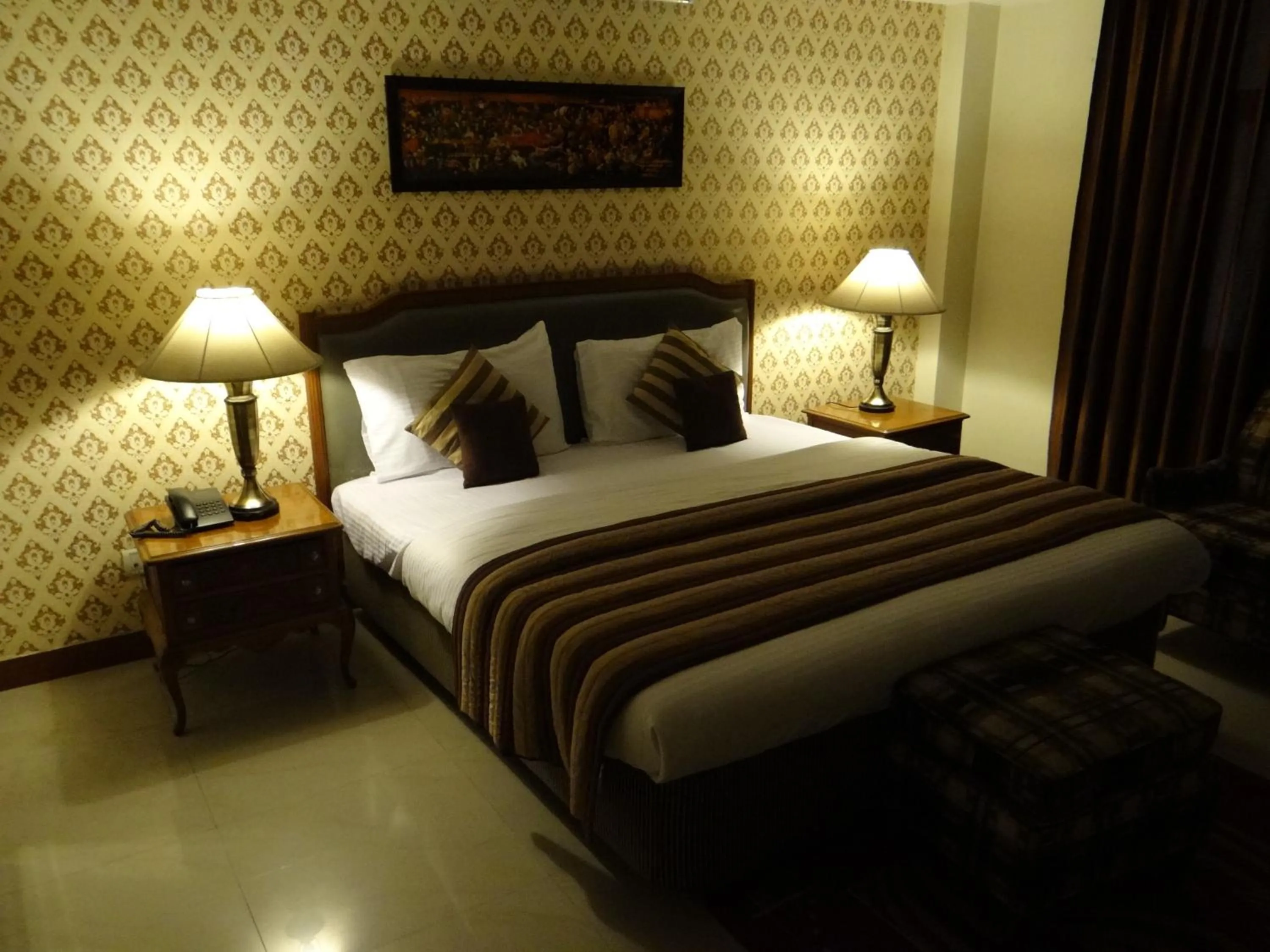 Bed in Angel Residency