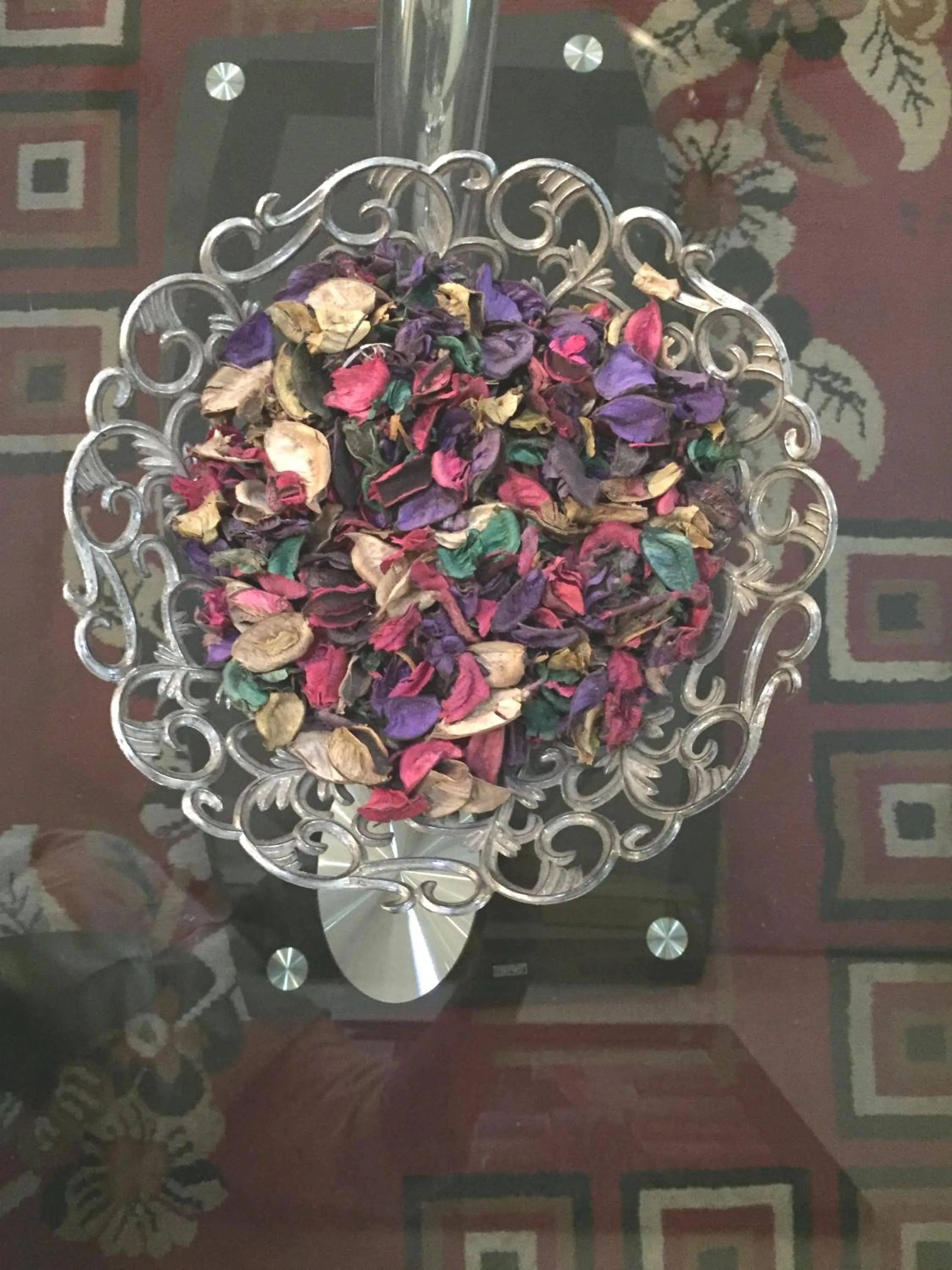 Decorative detail in Angel Residency