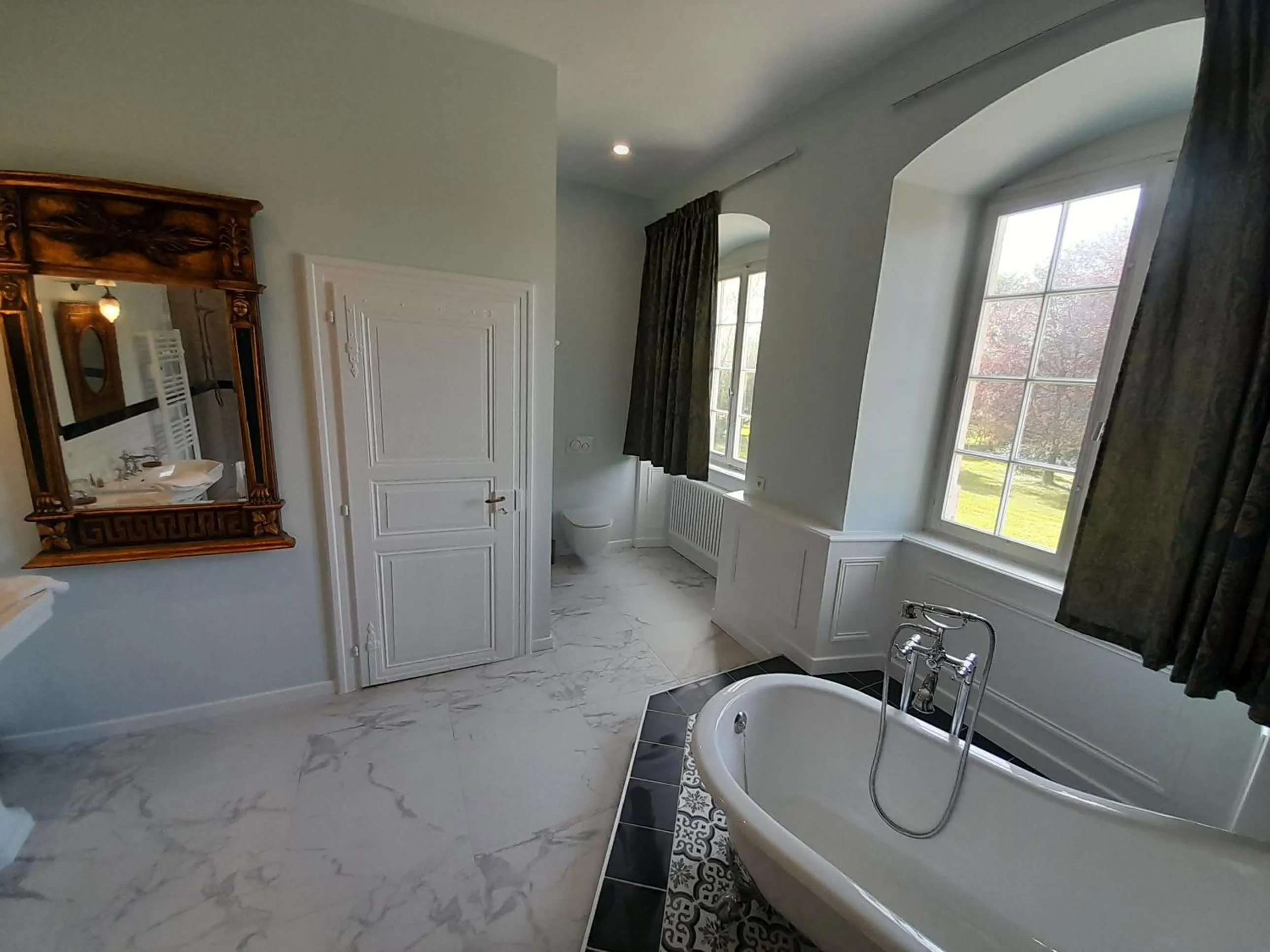 Bathroom in Château De Werde