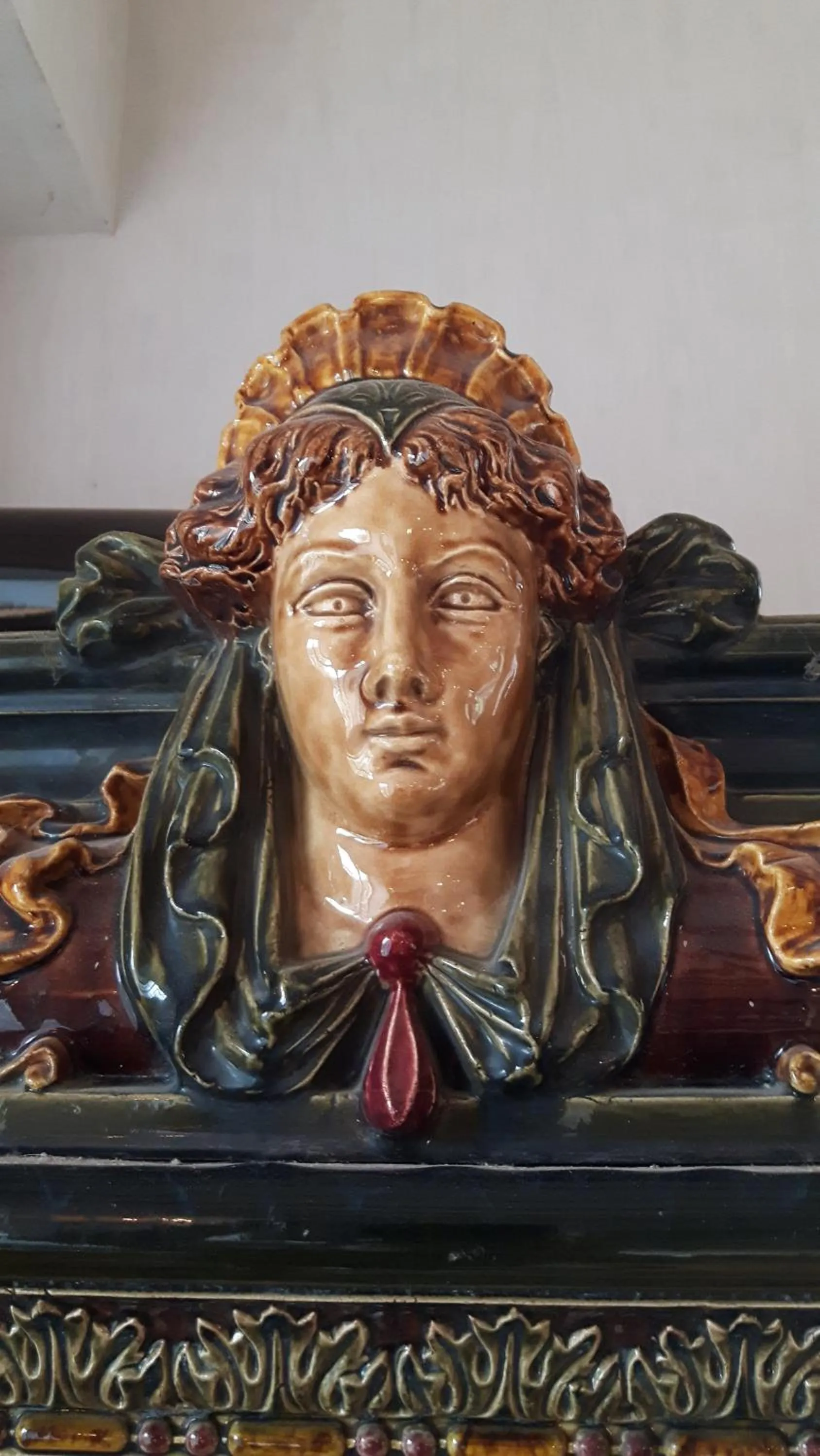 Decorative detail in Château De Werde