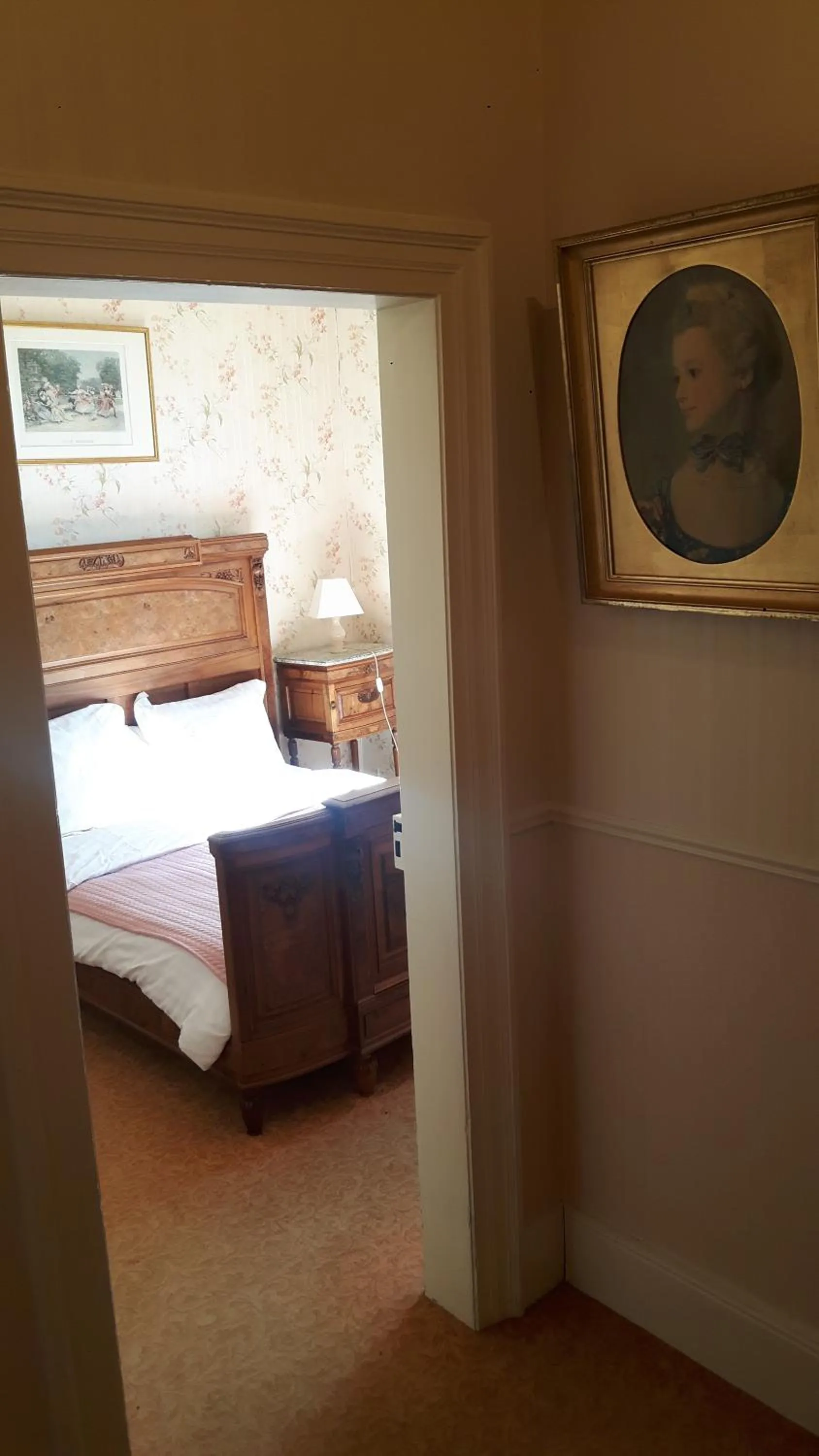 Bed in Château De Werde