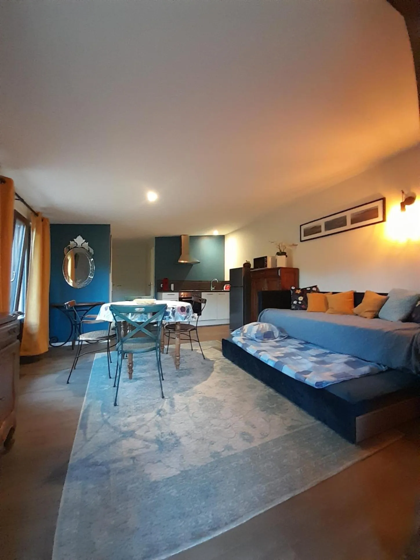 Bedroom, Bed in Château De Werde