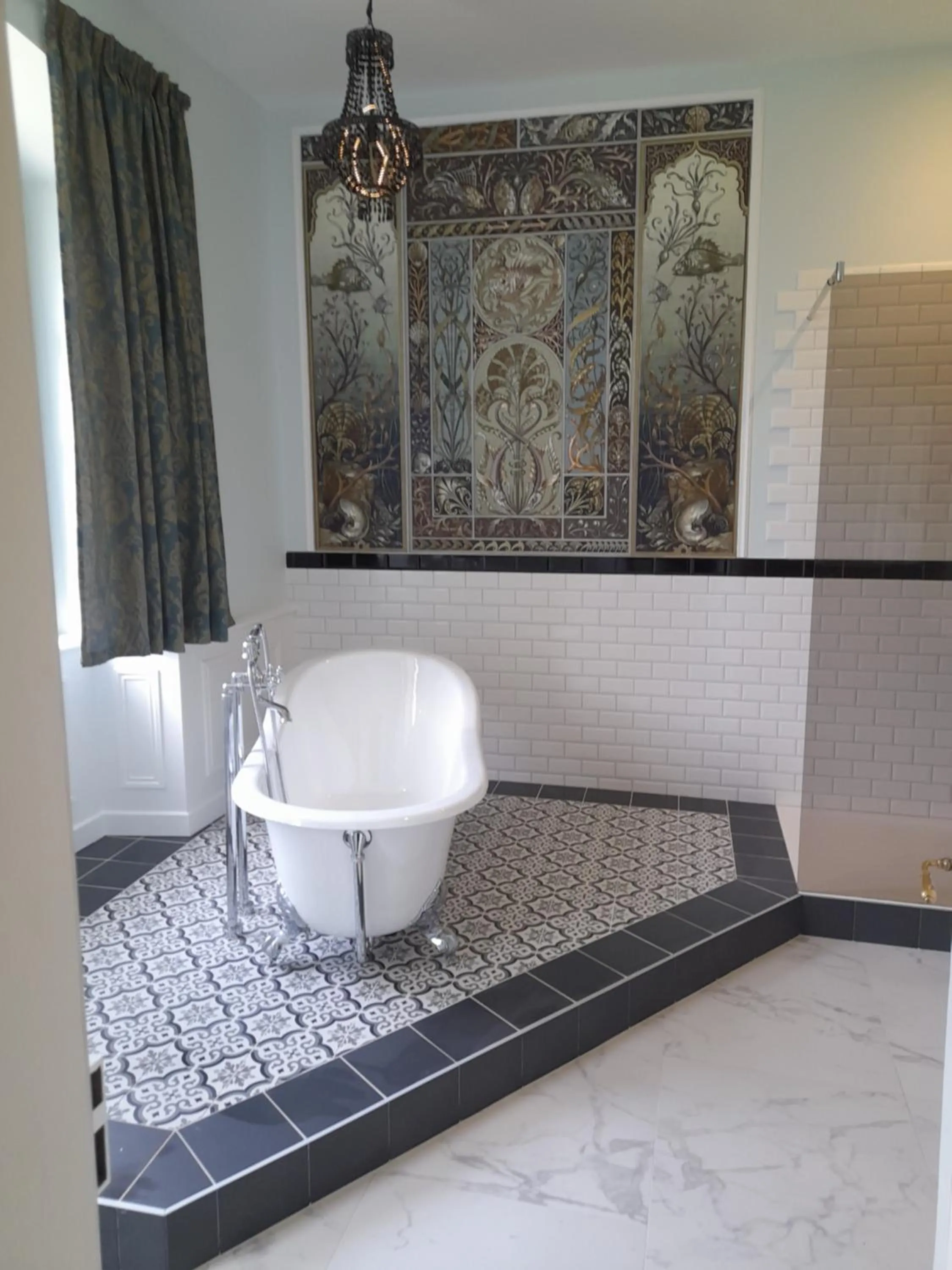 Bathroom in Château De Werde