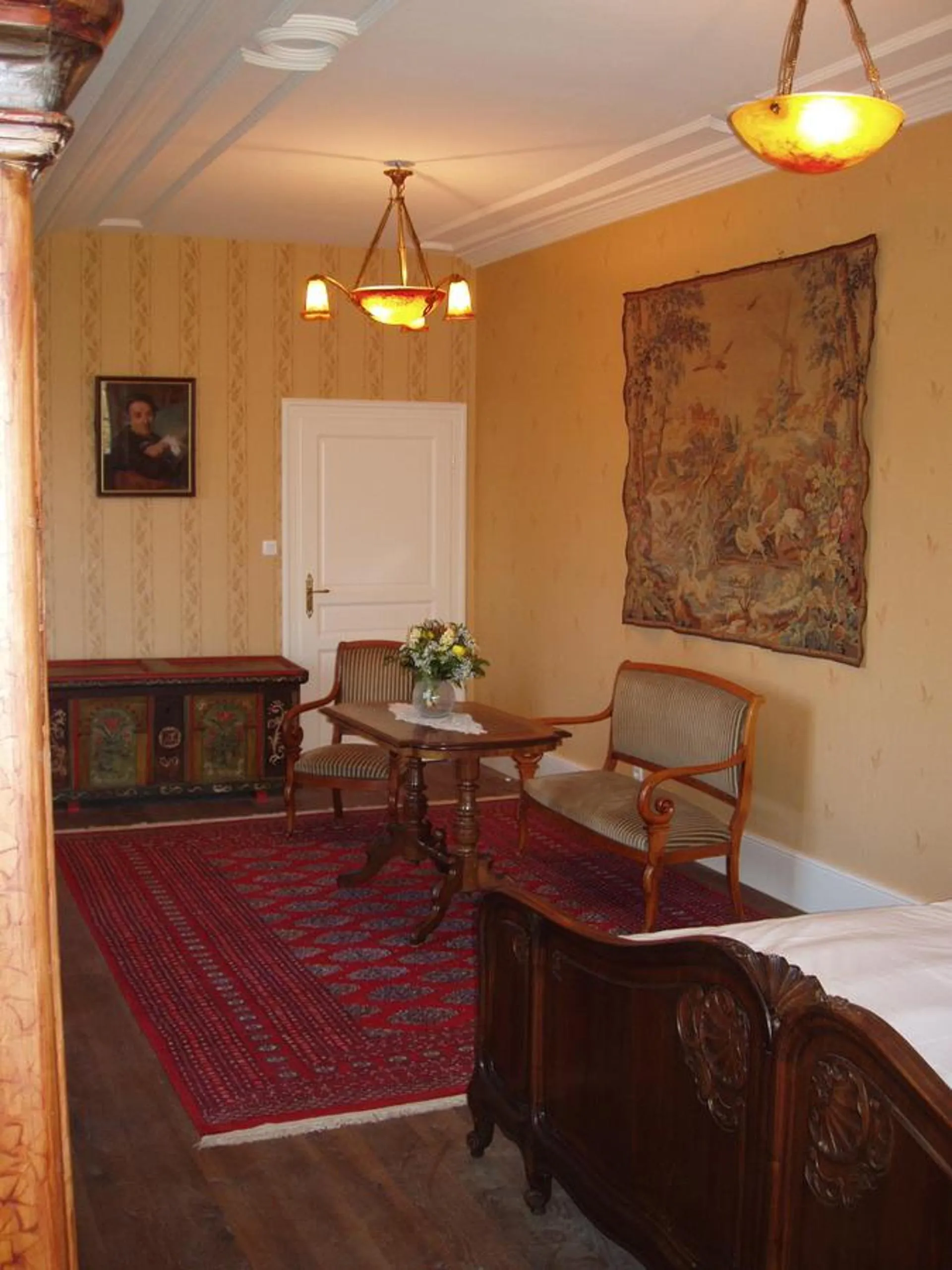 Photo of the whole room, Bed in Château De Werde