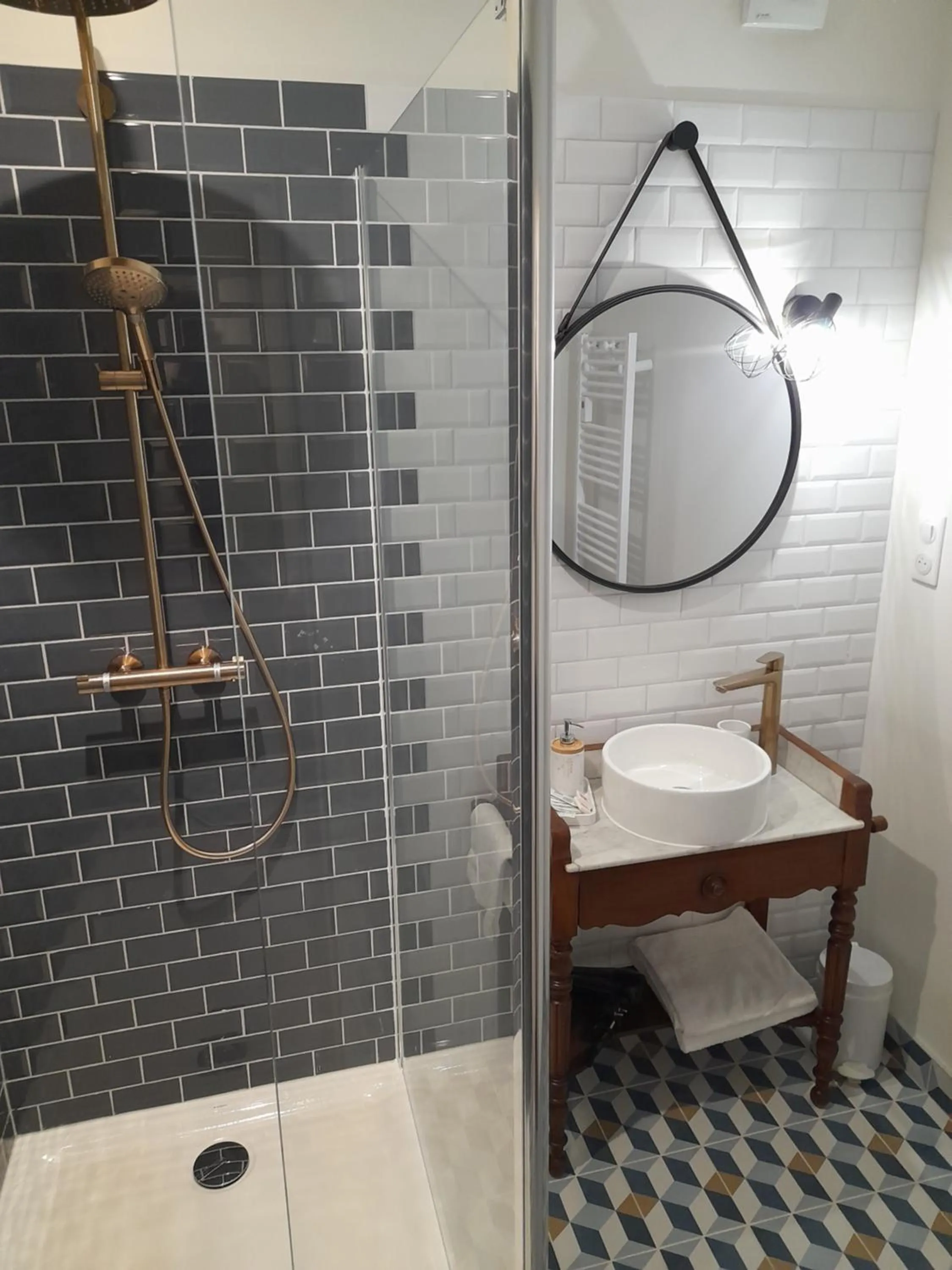 Bathroom in Château De Werde