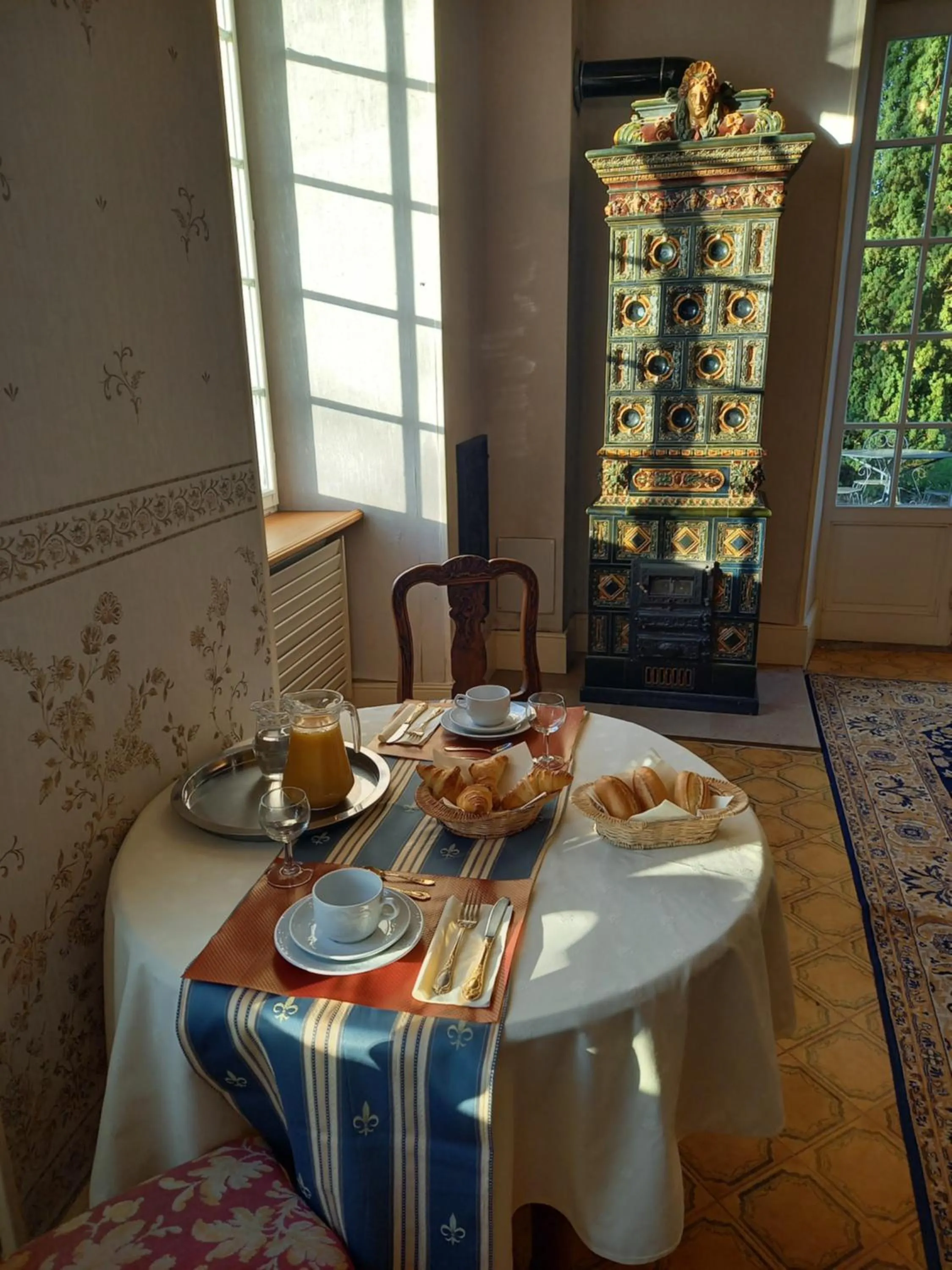 Breakfast in Château De Werde