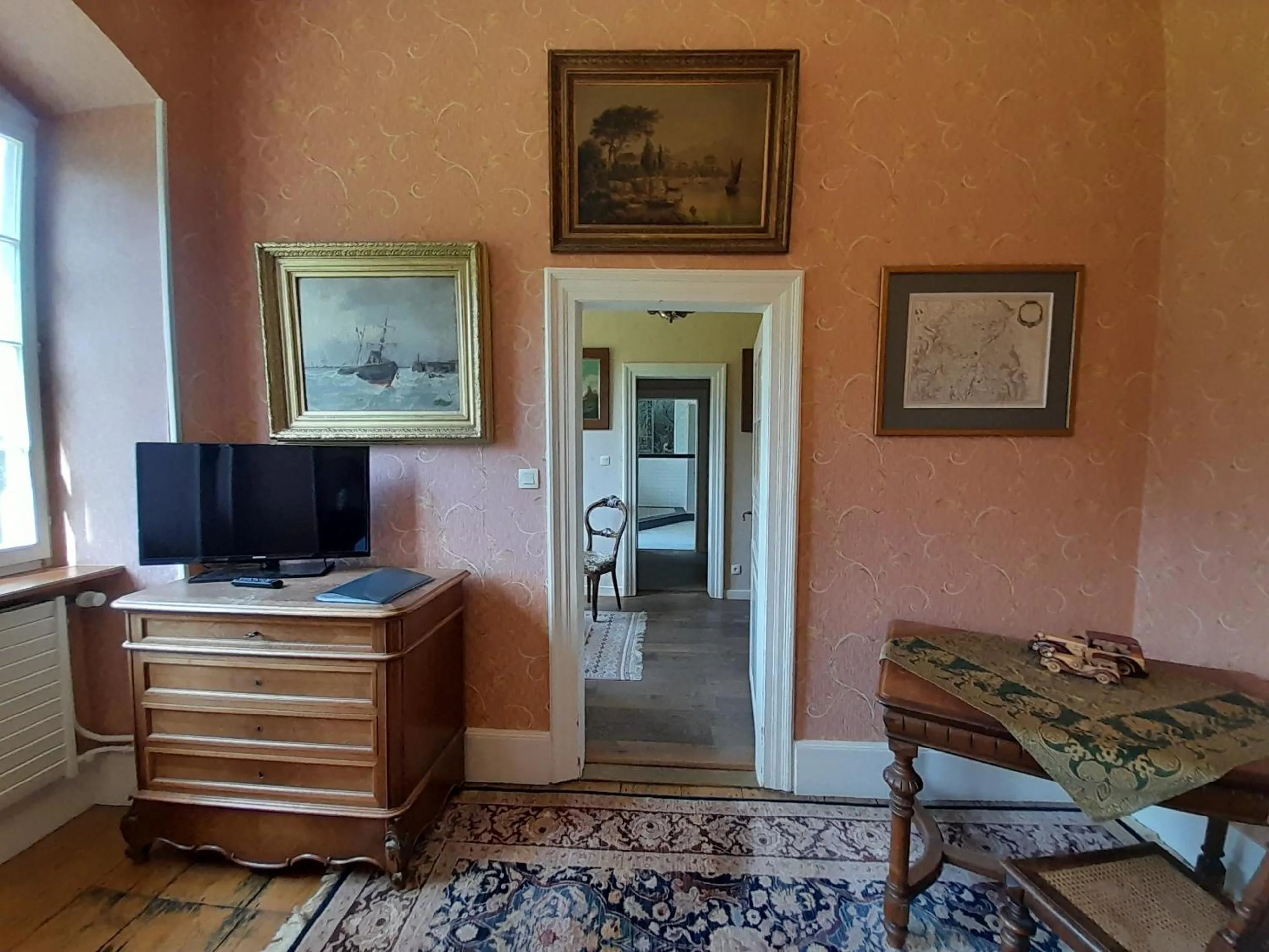 Bedroom in Château De Werde