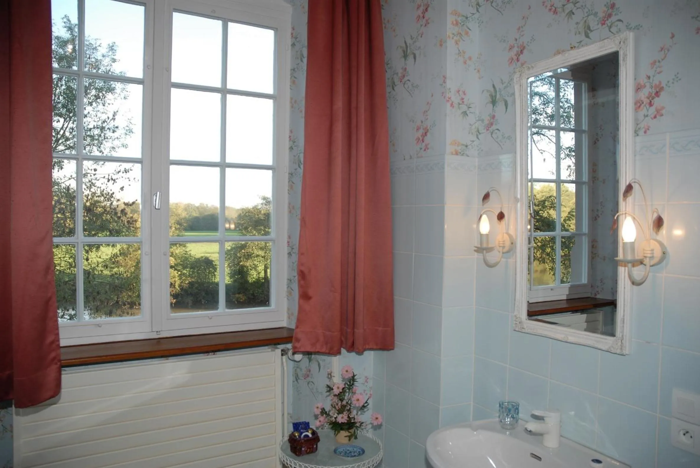 Bathroom in Château De Werde