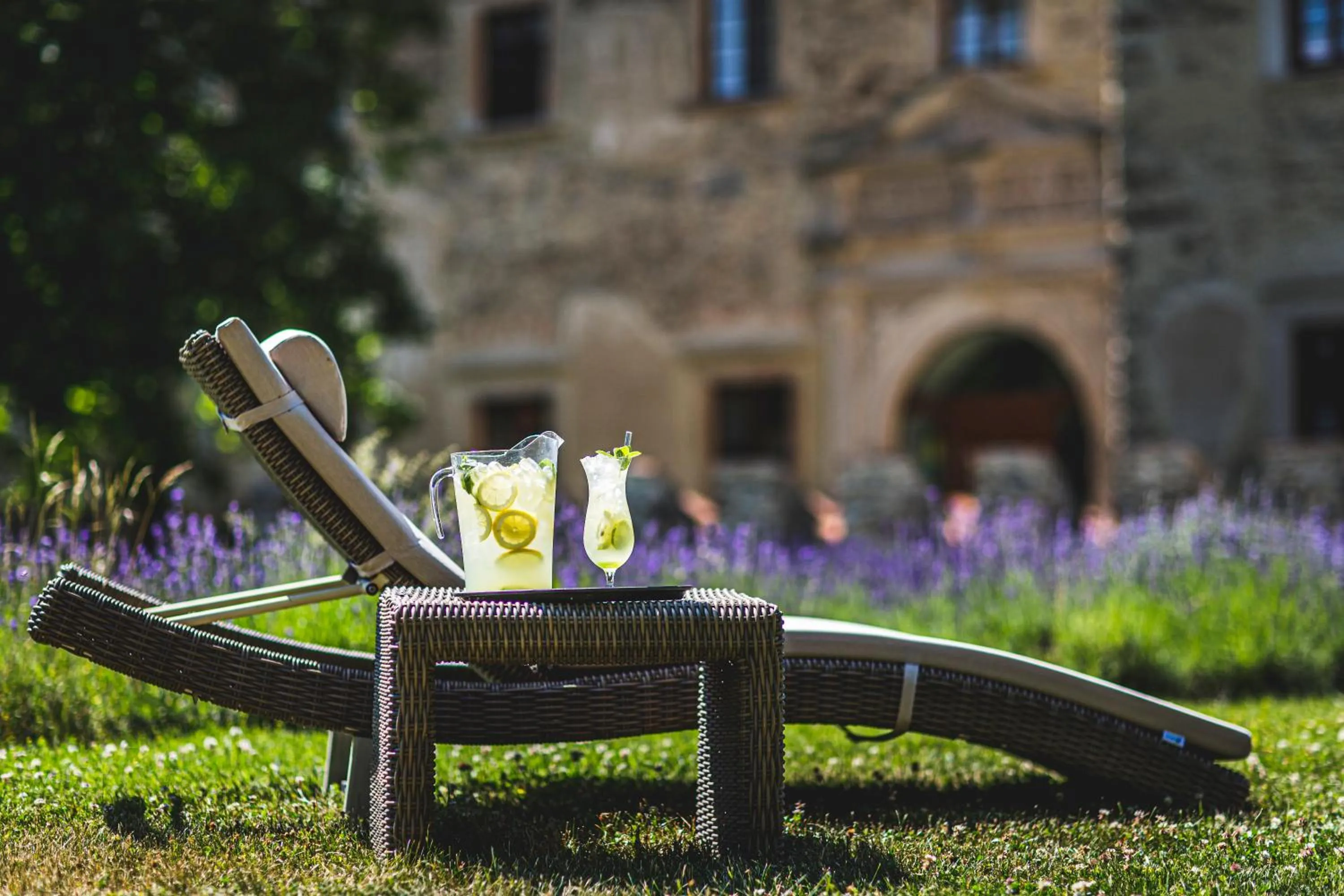 Garden in Uroczysko Siedmiu Stawów & Spa by L'Occitane