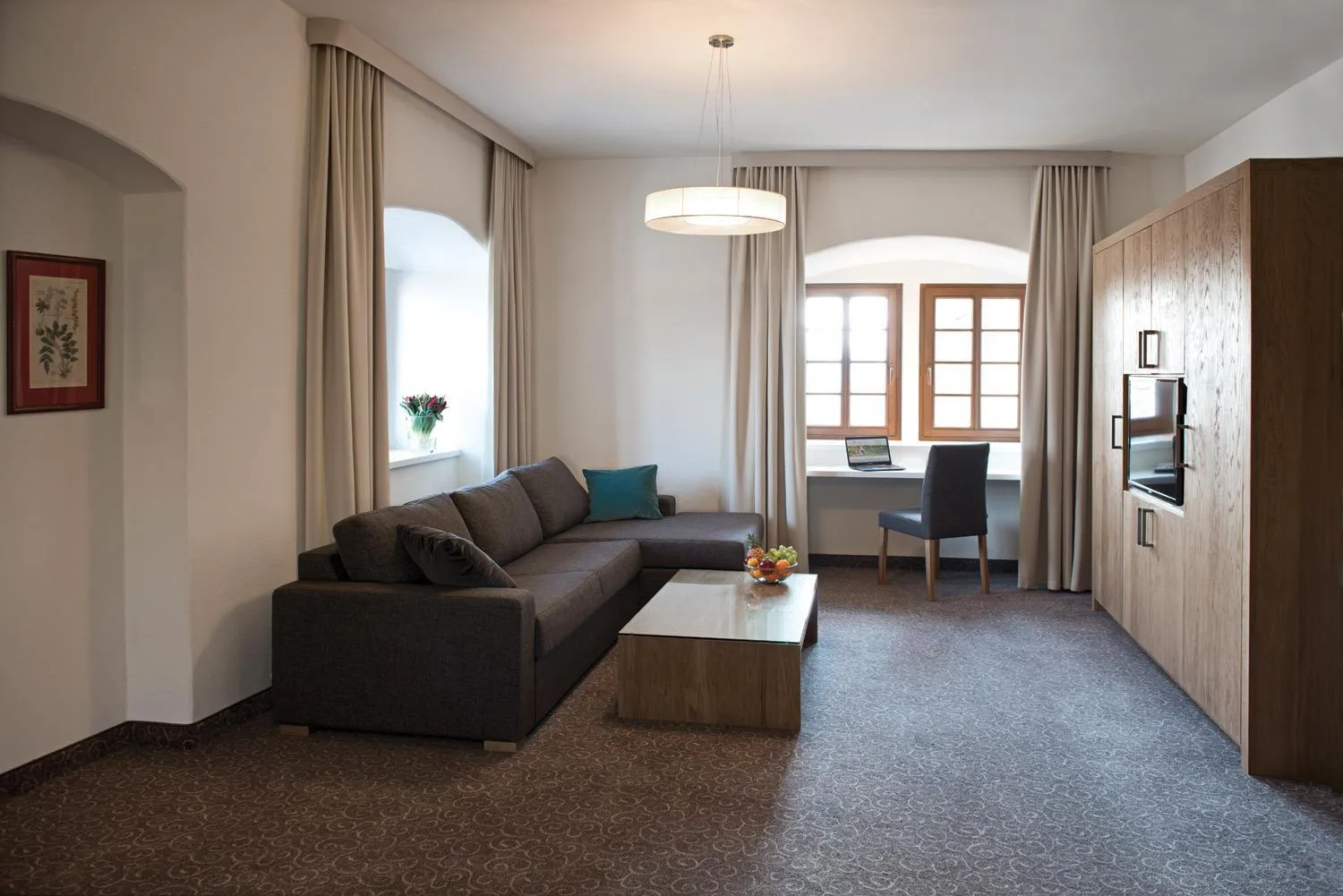 Living room in Uroczysko Siedmiu Stawów & Spa by L'Occitane