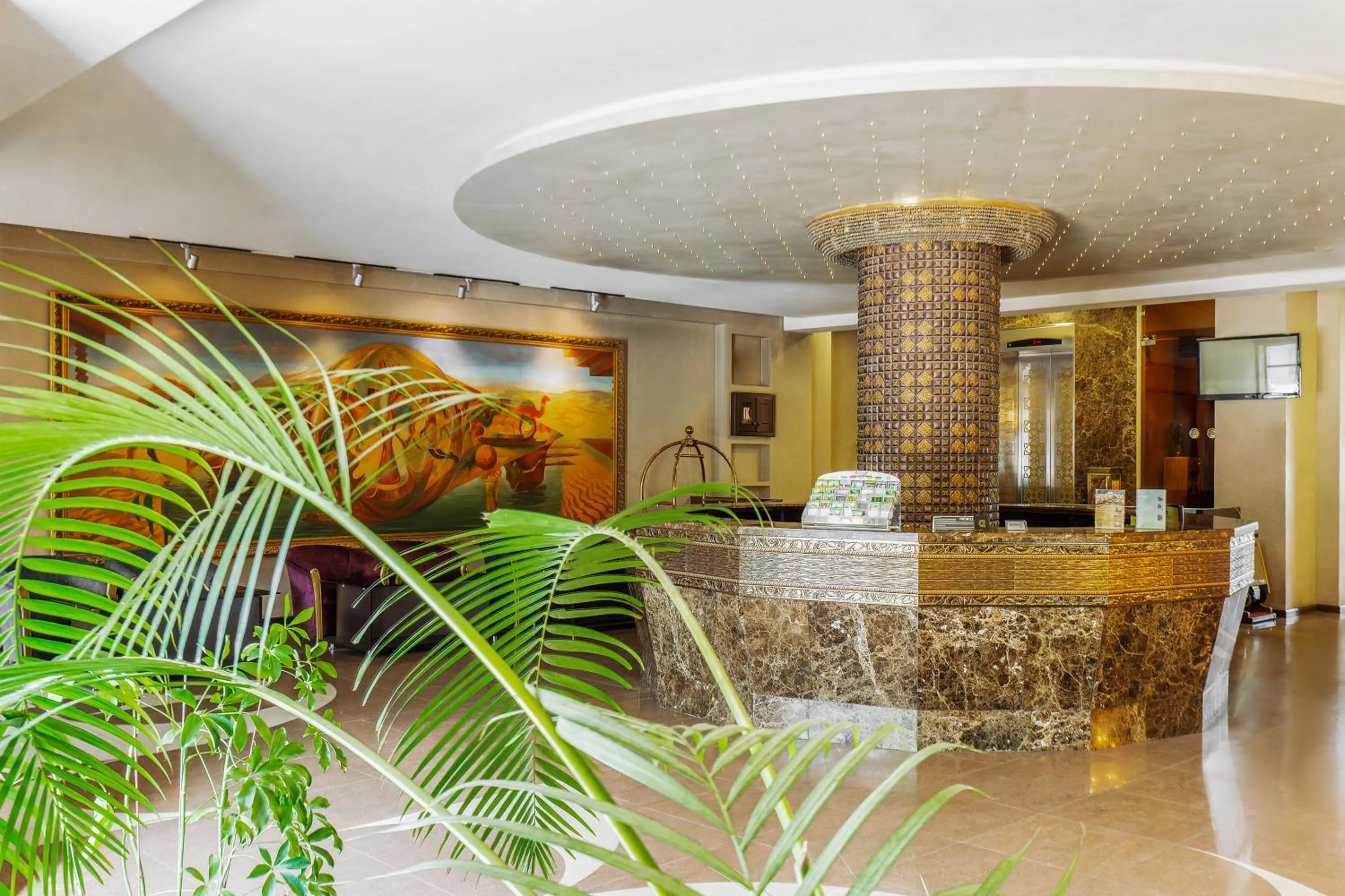 Seating area in Darhan Boutique Hotel