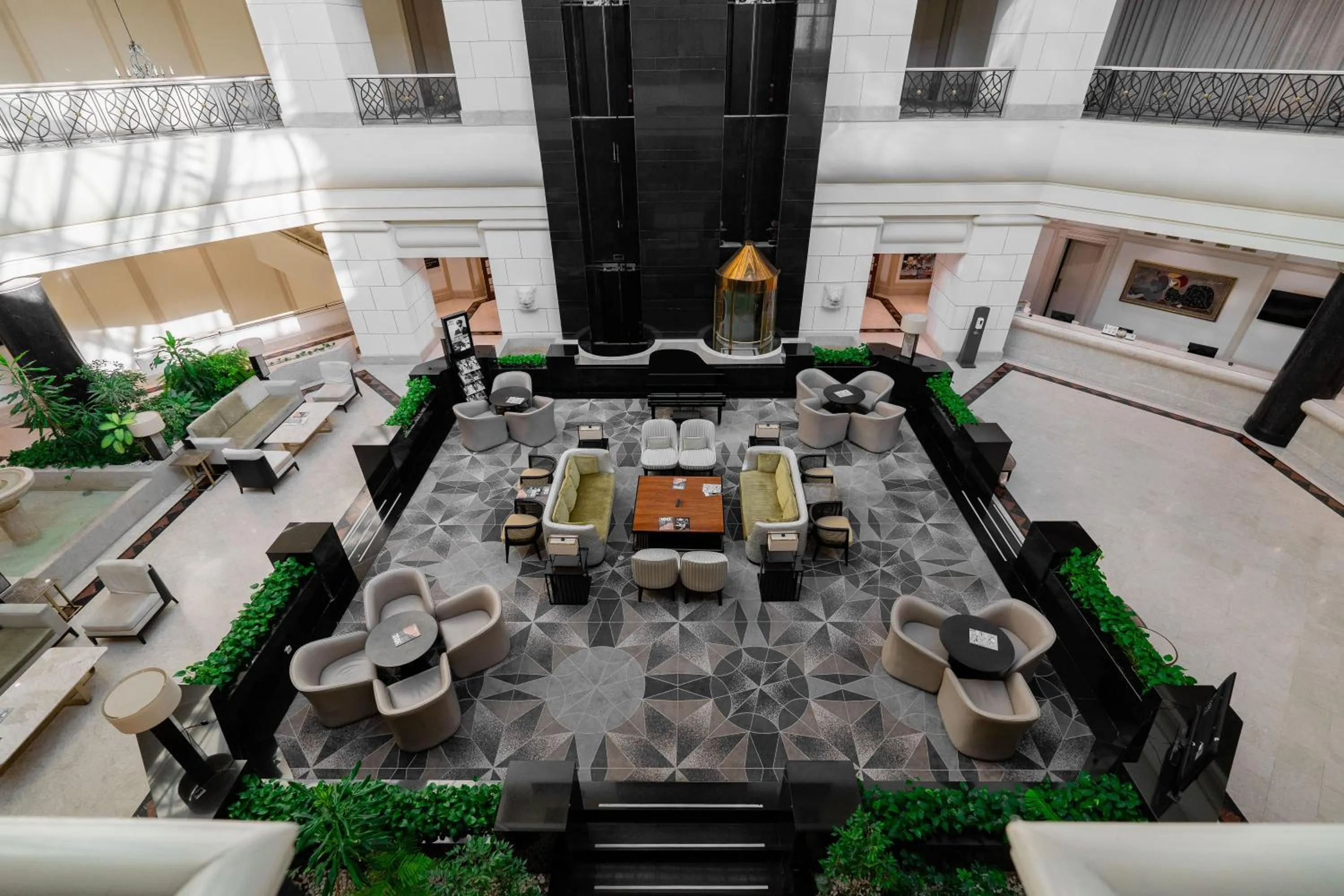 Lobby or reception in AZIMUT Grand Hotel Tashkent