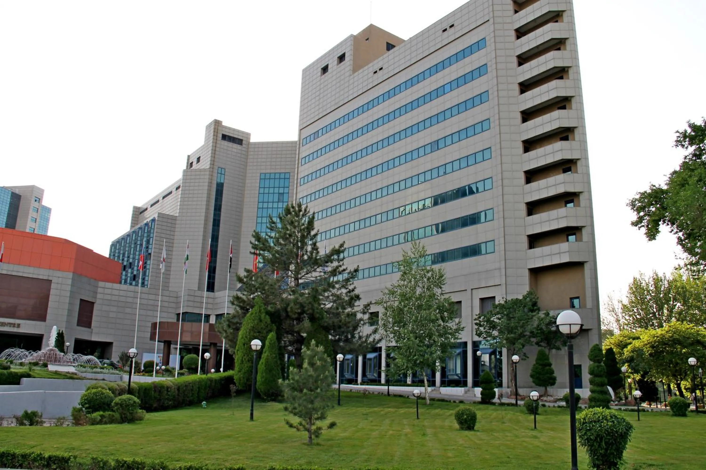 Property building in AZIMUT Grand Hotel Tashkent