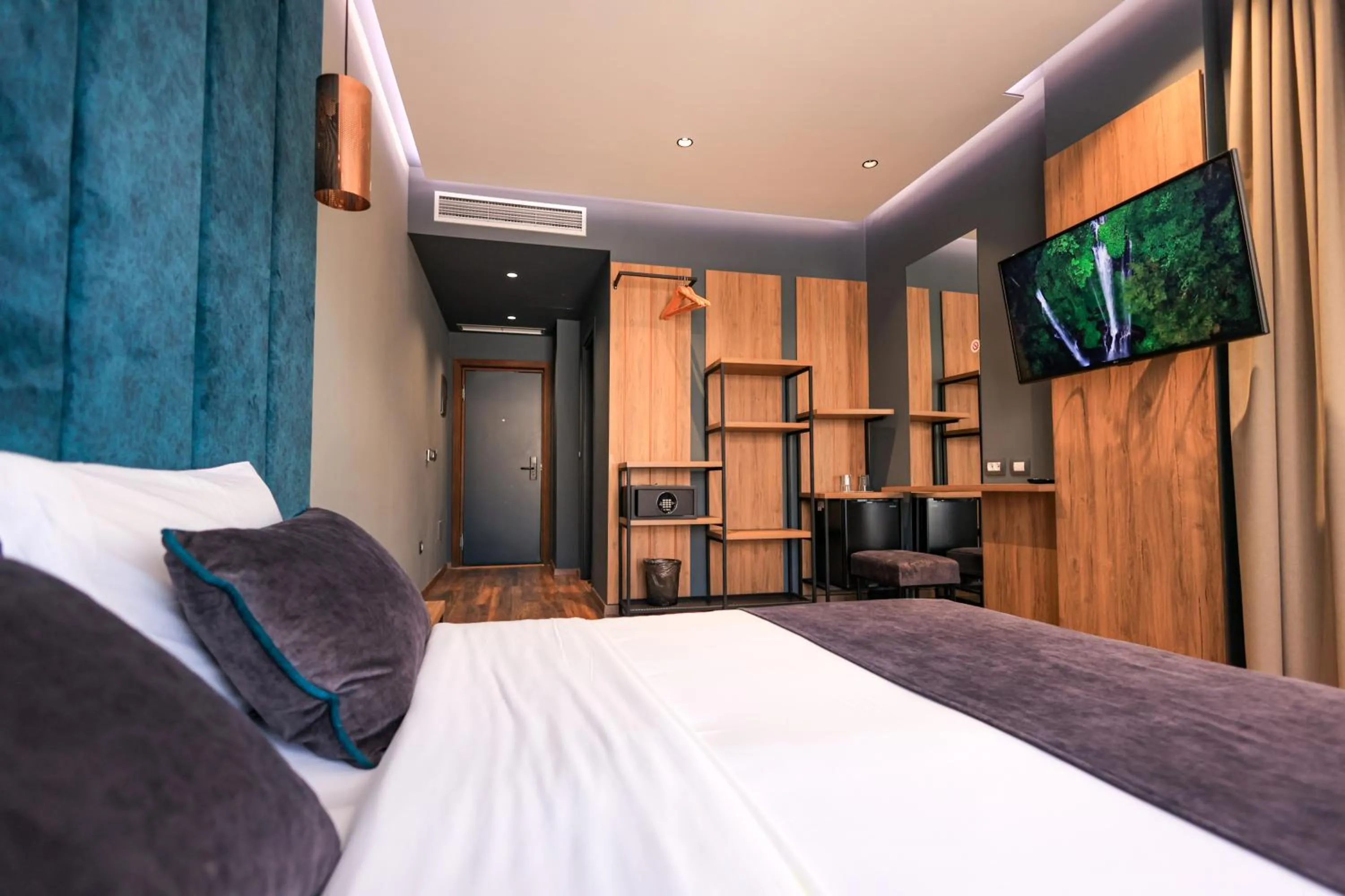 Bedroom, Bed in Hotel Apollon Sarande