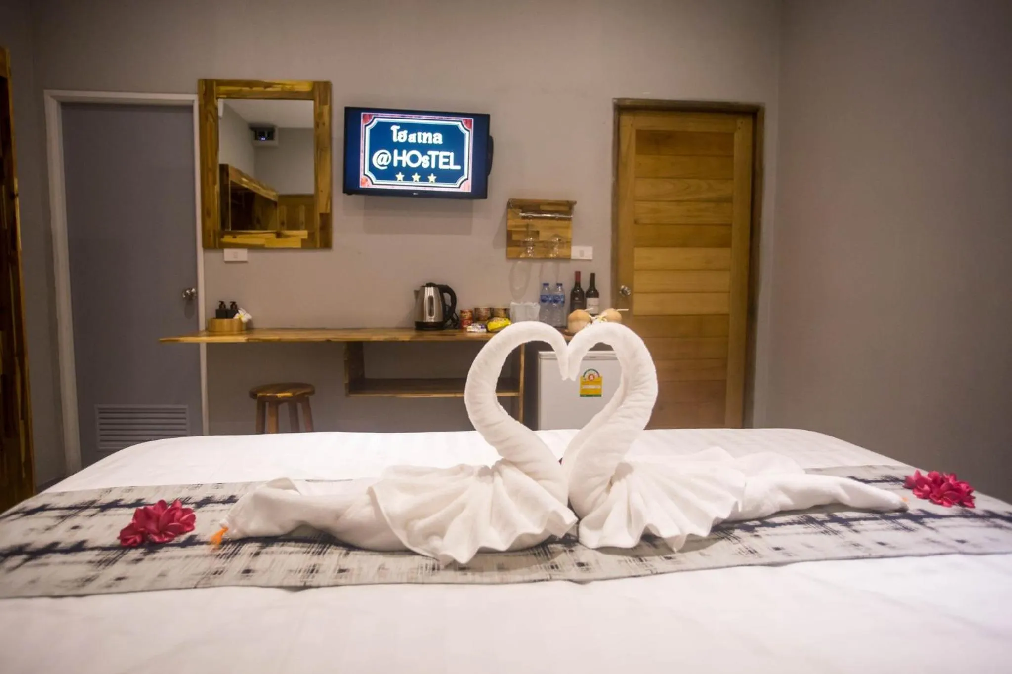 Bed in @HOsTEL PHANGAN