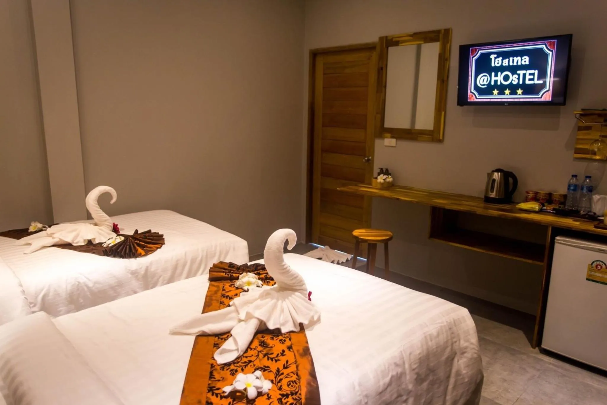 Bed in @HOsTEL PHANGAN