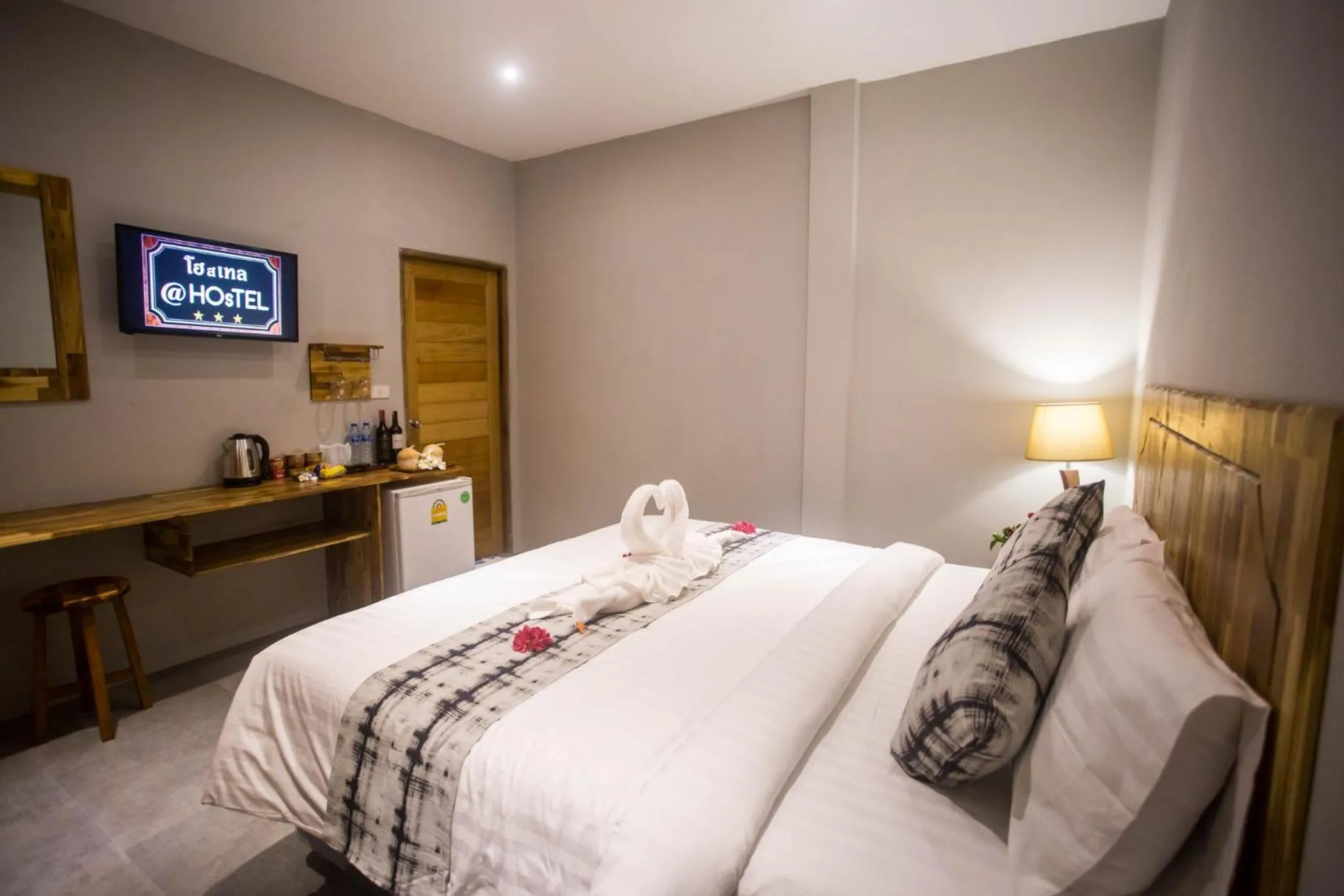 Bed in @HOsTEL PHANGAN