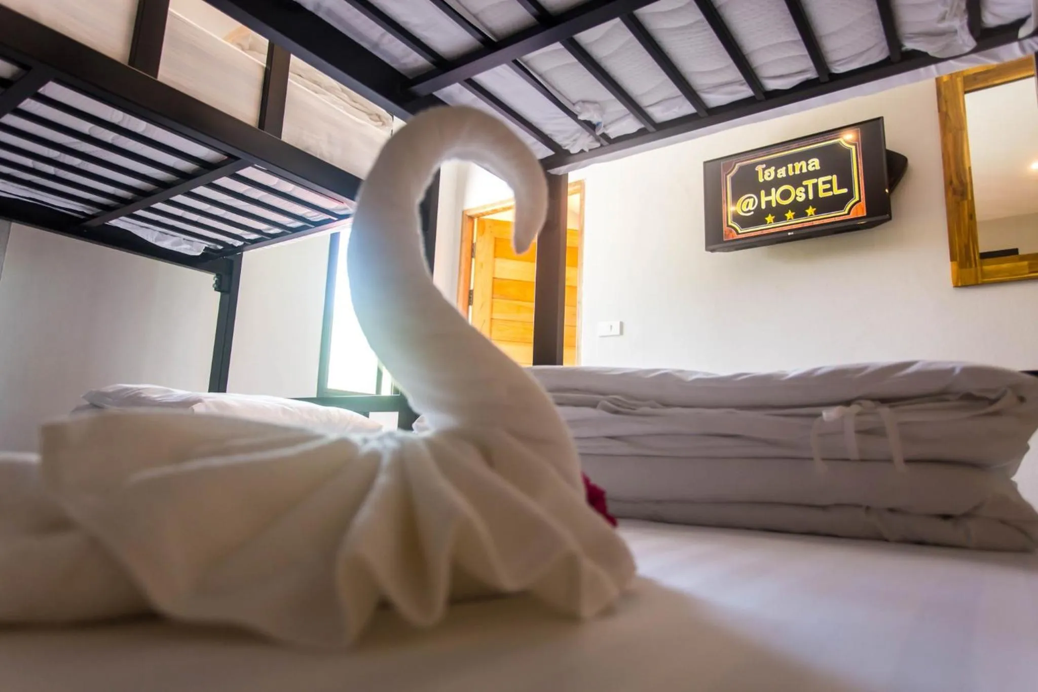 Bed in @HOsTEL PHANGAN