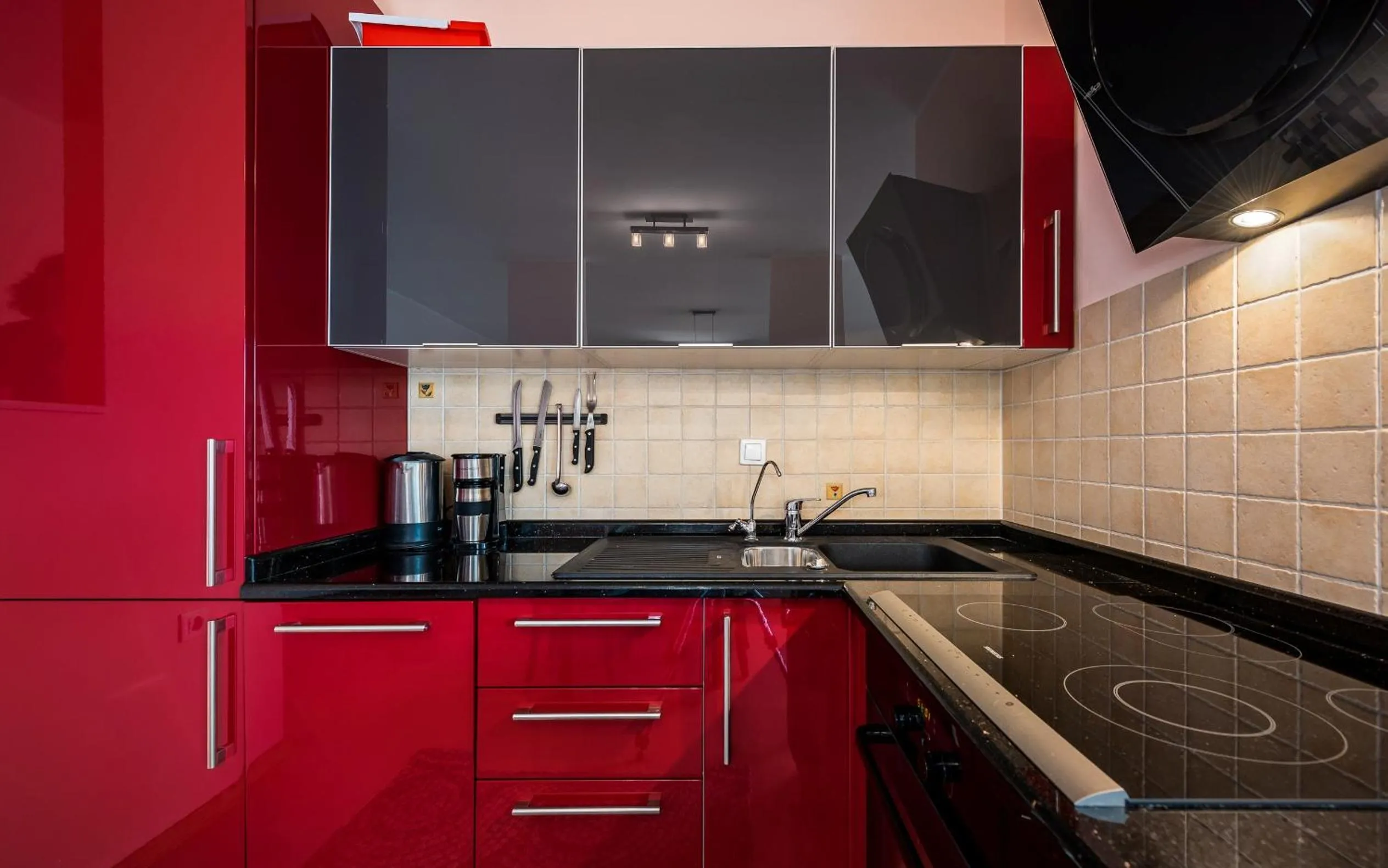 kitchen in Adria Apartments