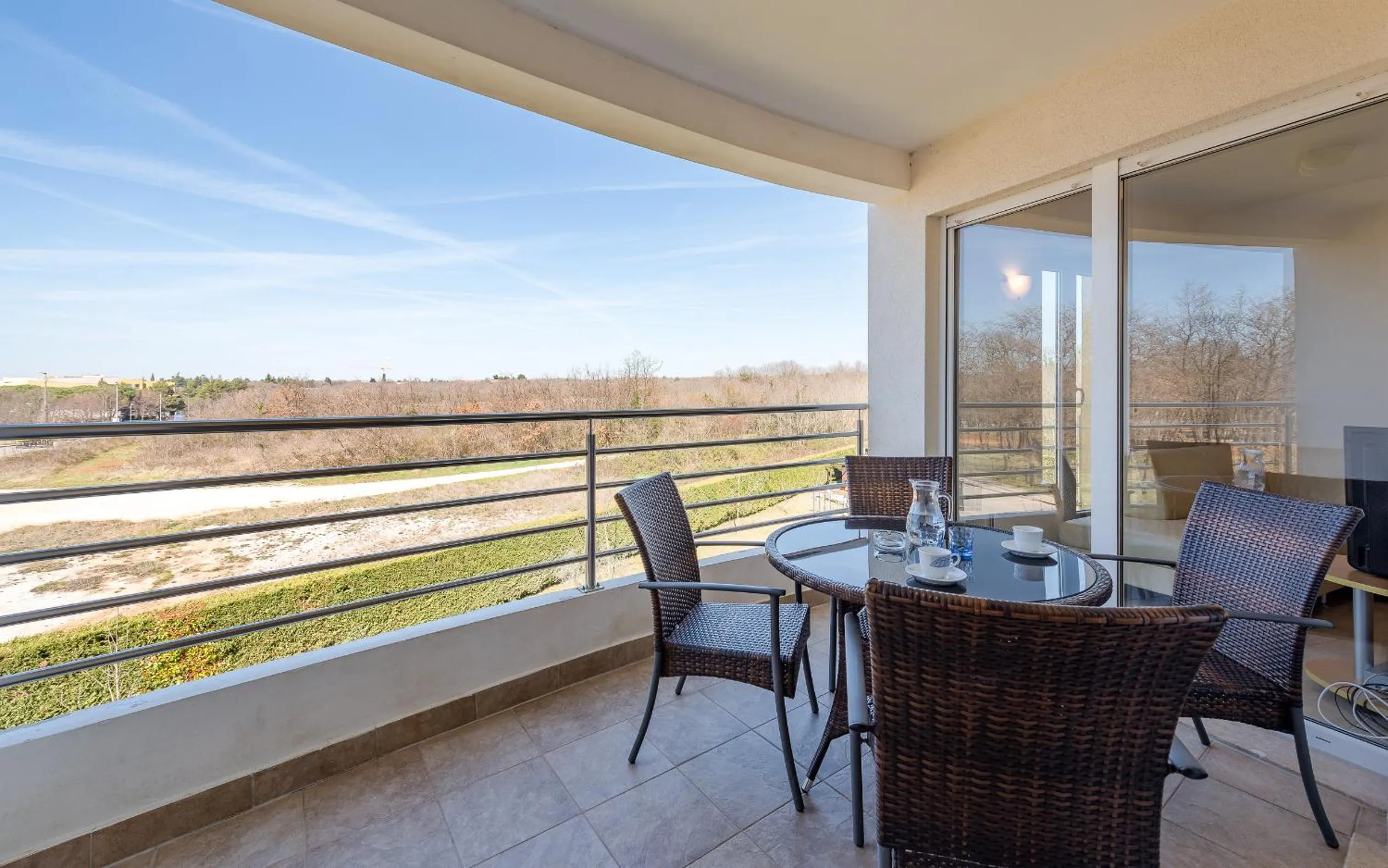 Balcony/Terrace in Adria Apartments