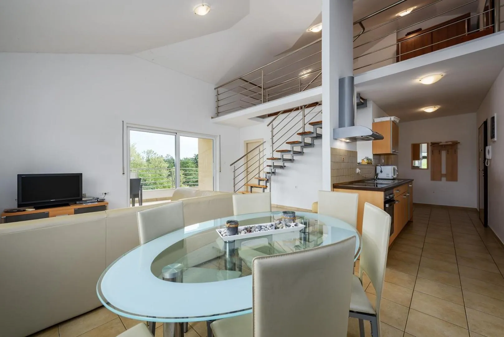 Living room in Adria Apartments