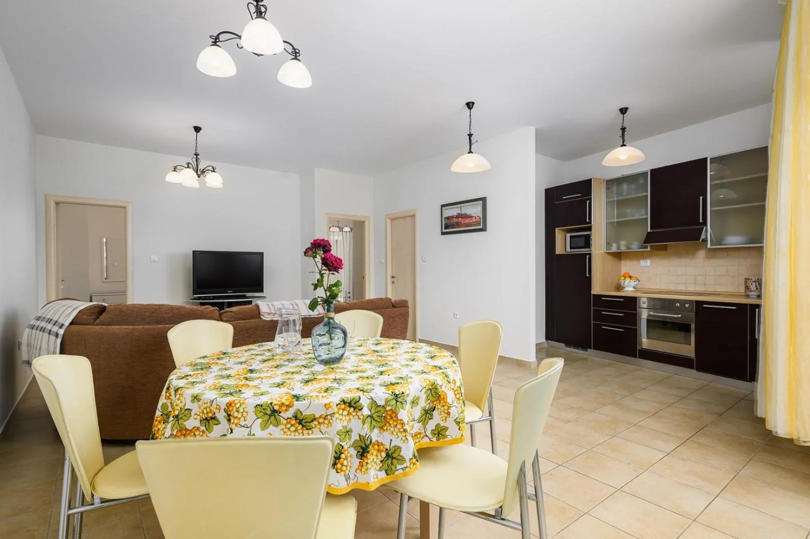Kitchen or kitchenette in Adria Apartments
