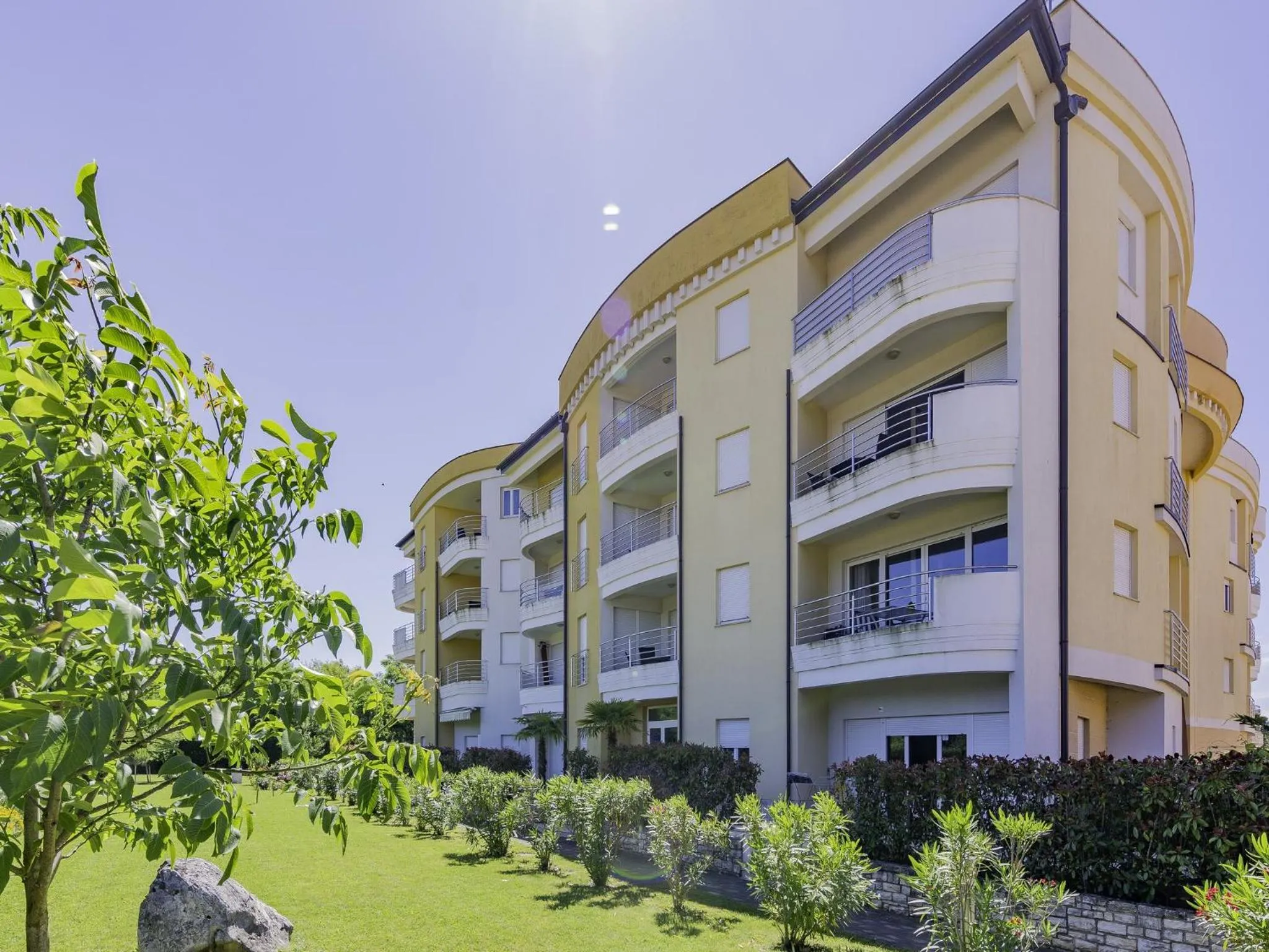 Facade/entrance in Adria Apartments
