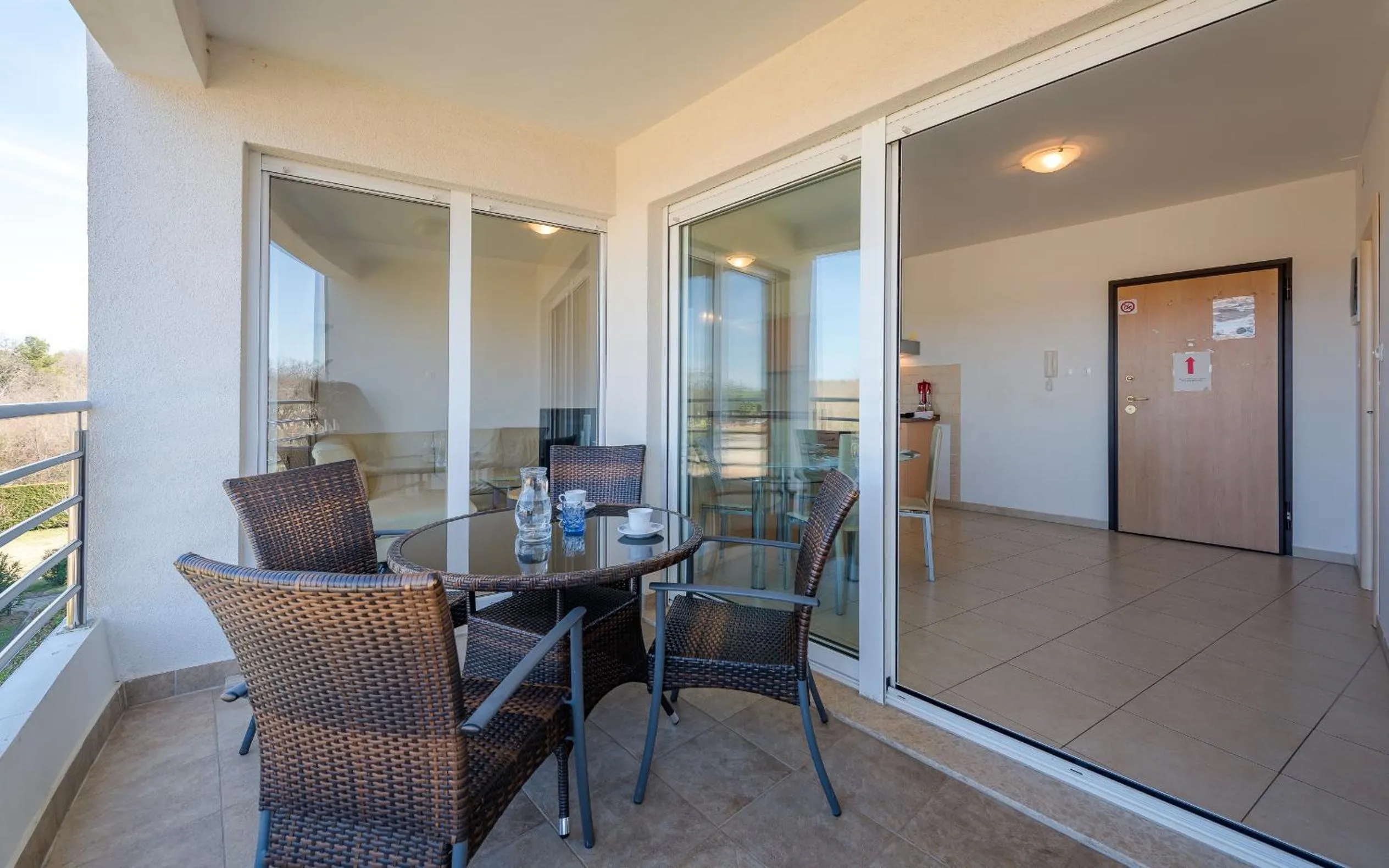 Balcony/Terrace in Adria Apartments