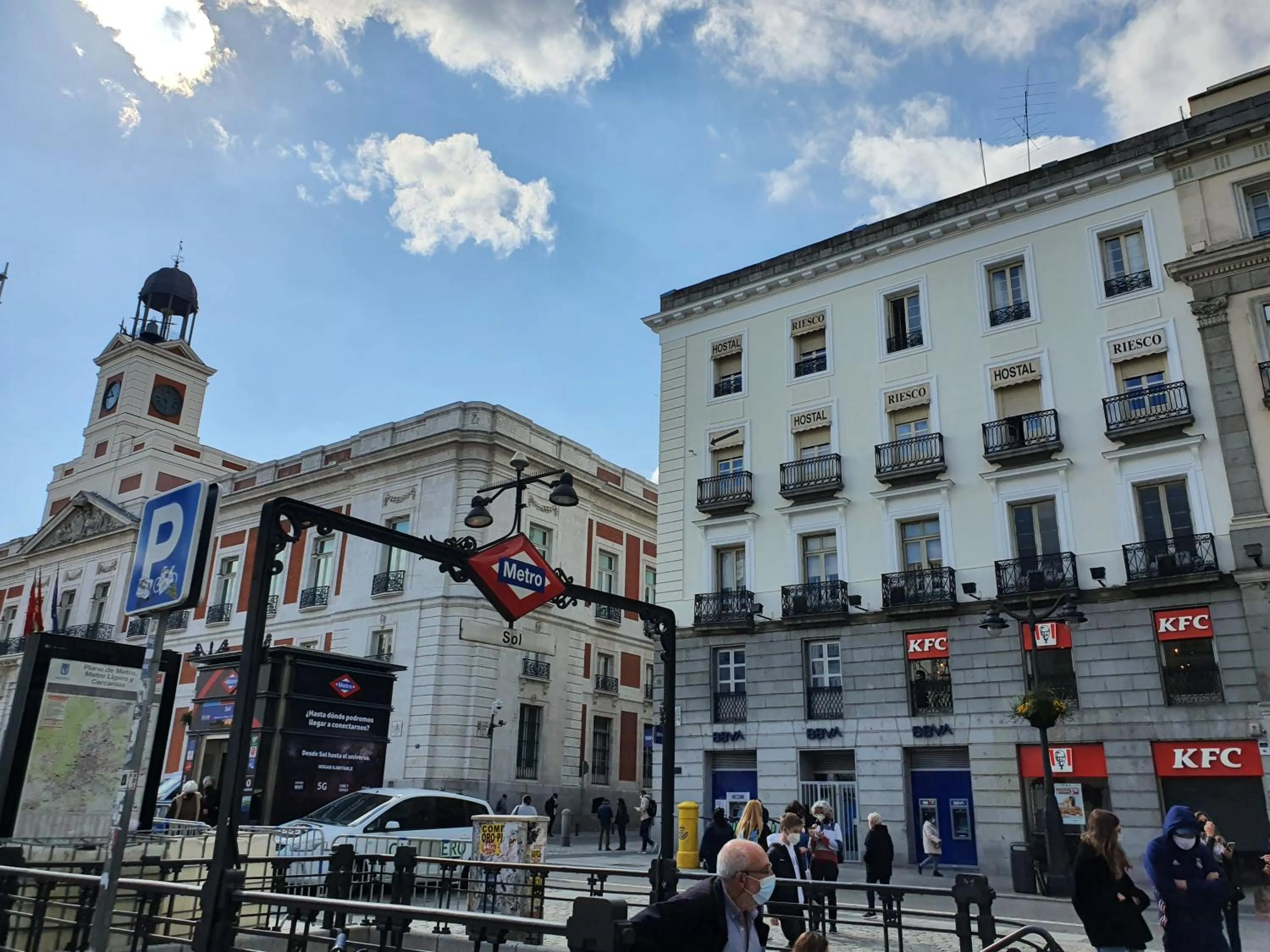 Property building in Hostal Riesco