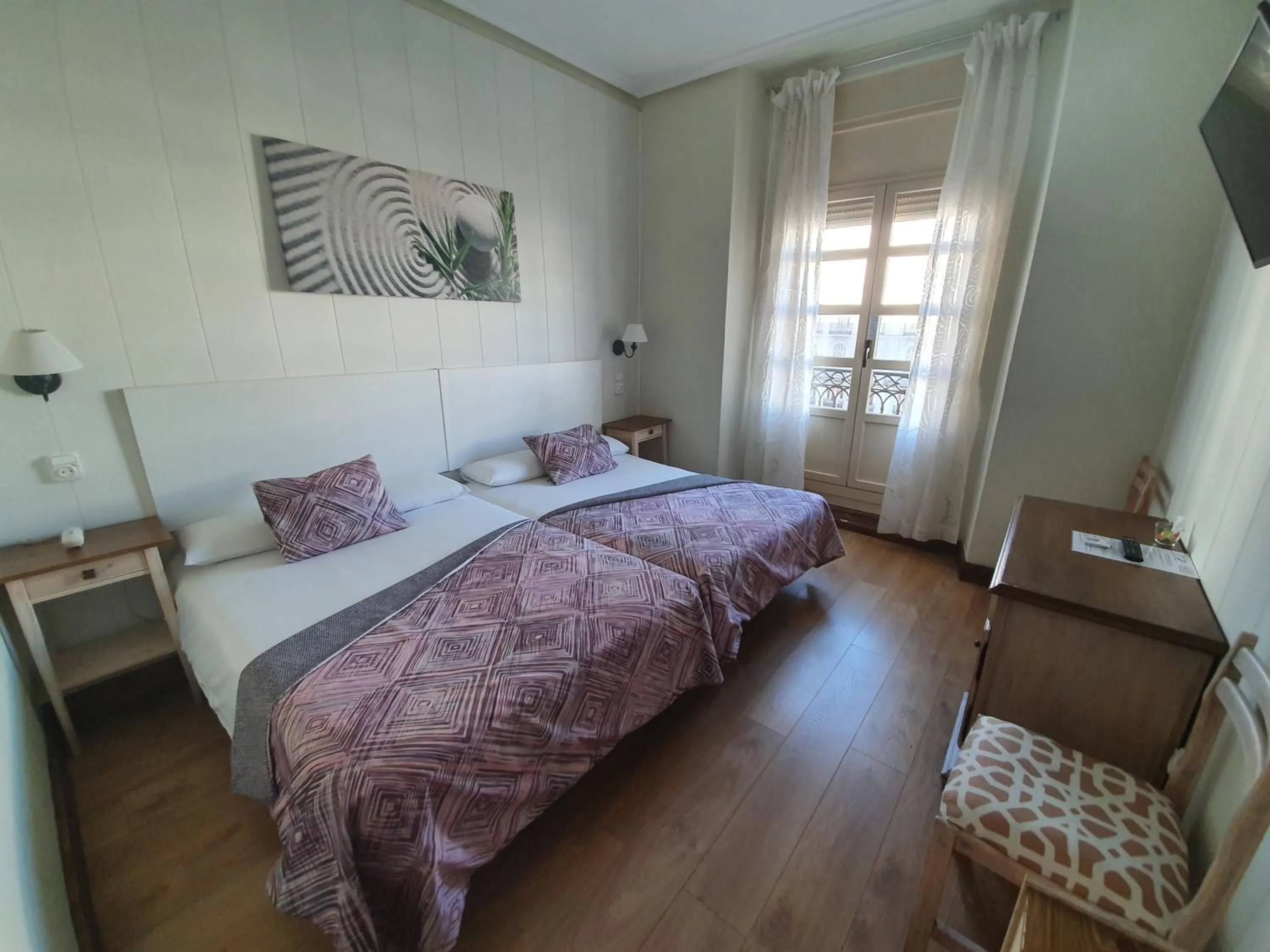 Bed in Hostal Riesco