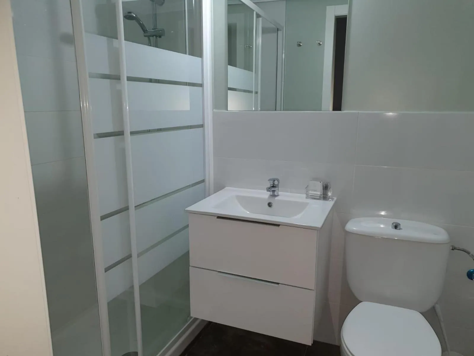 Bathroom in Hostal Riesco