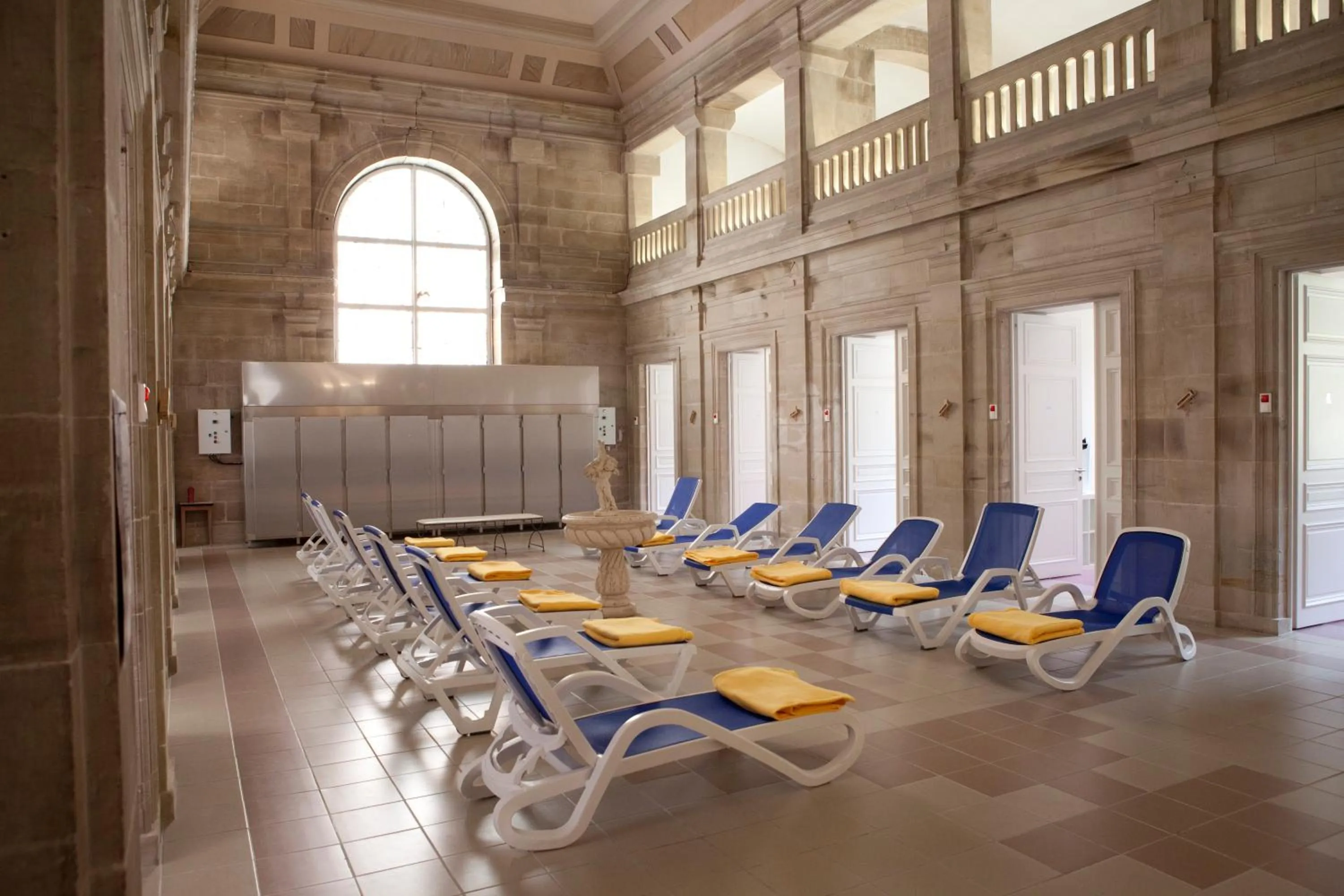 Hot Spring Bath in Le Grand Hotel de Plombières by Popinns