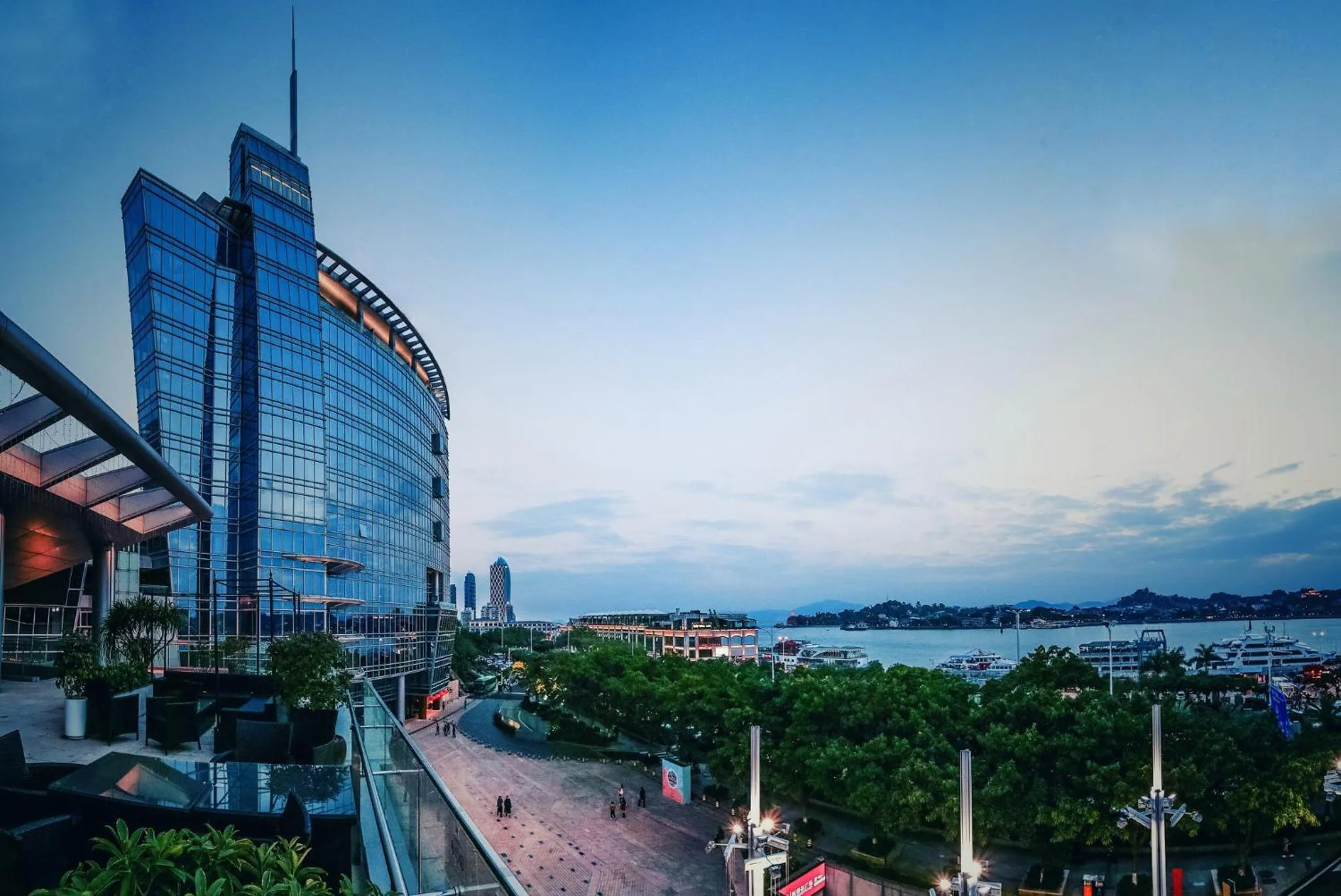 Property building in Hotel Indigo Xiamen Harbour by IHG