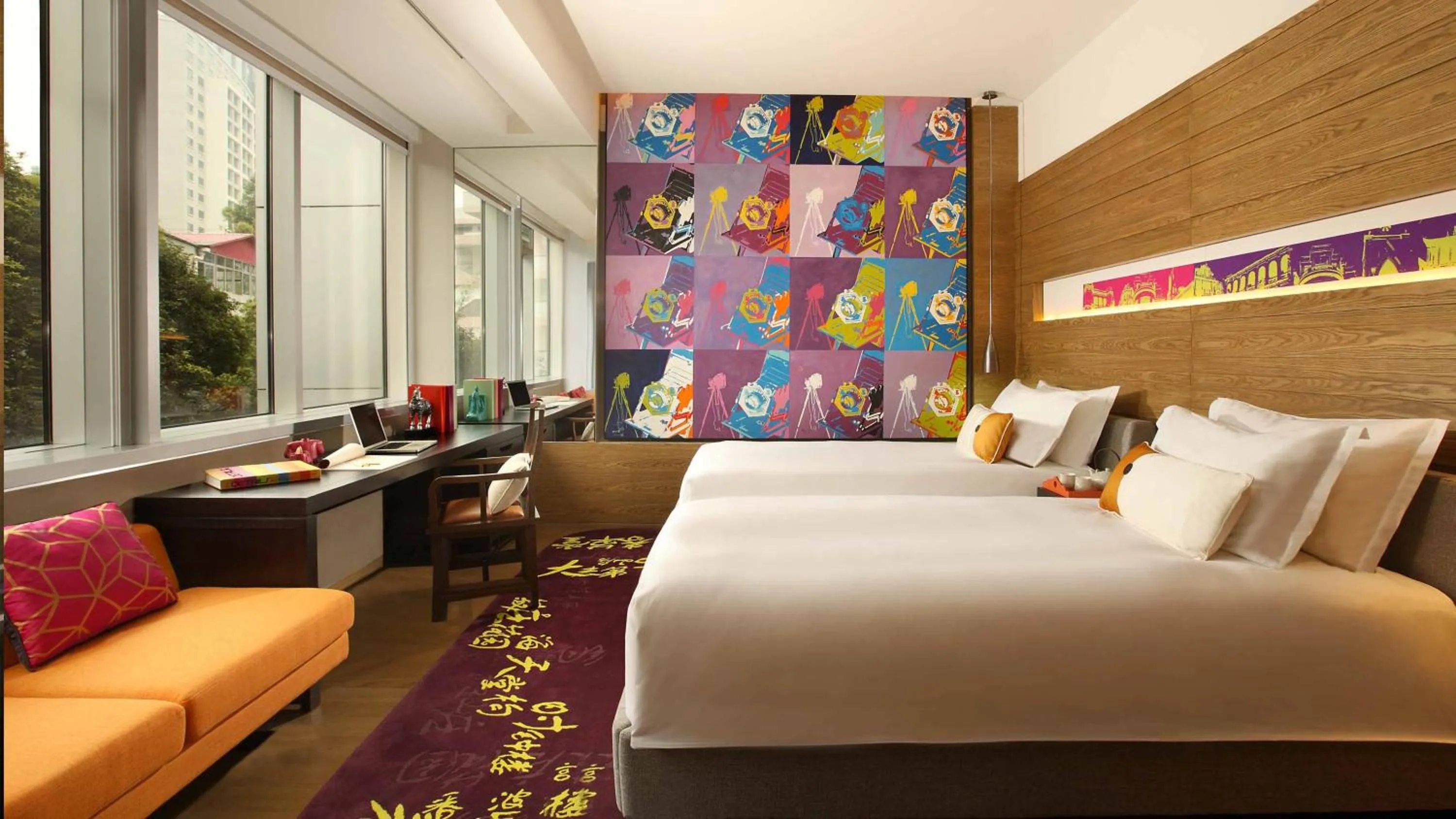 Photo of the whole room, Bed in Hotel Indigo Xiamen Harbour by IHG