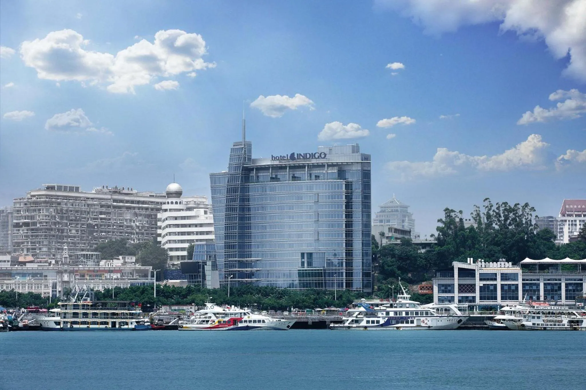 Property building in Hotel Indigo Xiamen Harbour by IHG